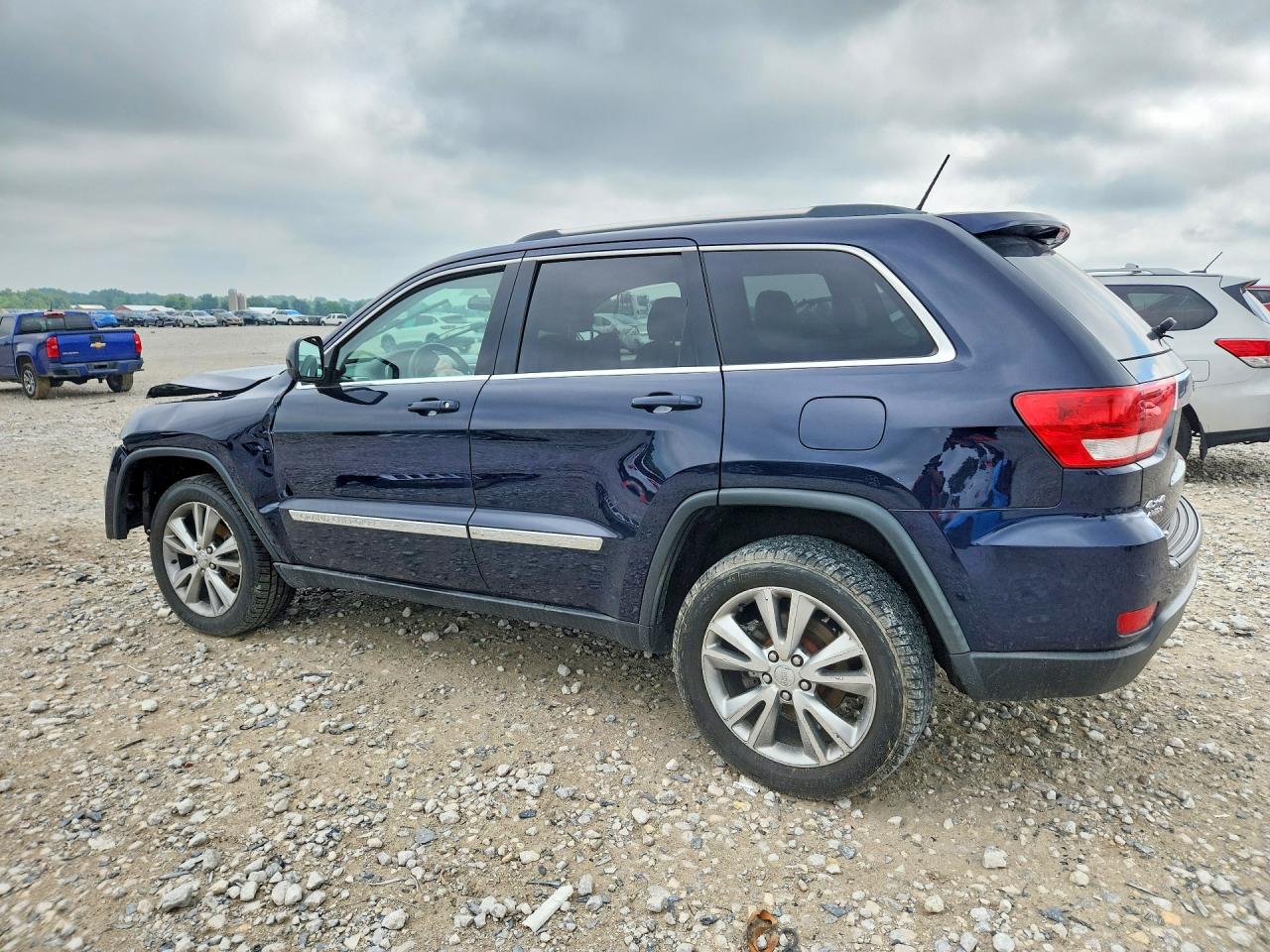 2013 Jeep Grand Cherokee Laredo Синий vin: 1C4RJFAG1DC548841