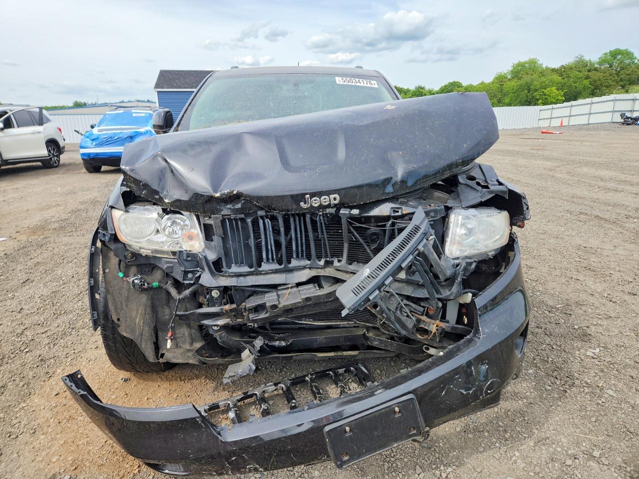 2013 Jeep Grand Cherokee Laredo Black vin: 1C4RJFAG1DC557314
