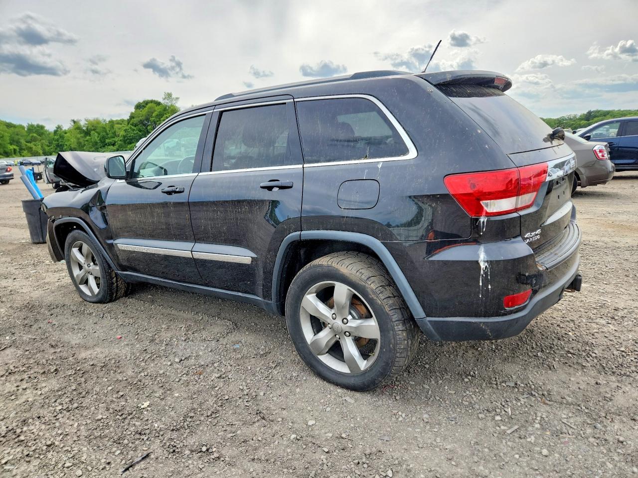 2013 Jeep Grand Cherokee Laredo Black vin: 1C4RJFAG1DC557314