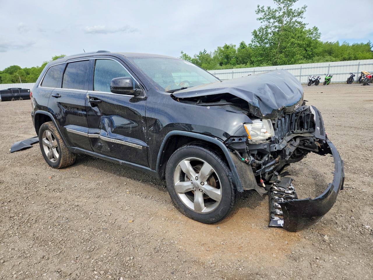2013 Jeep Grand Cherokee Laredo Black vin: 1C4RJFAG1DC557314