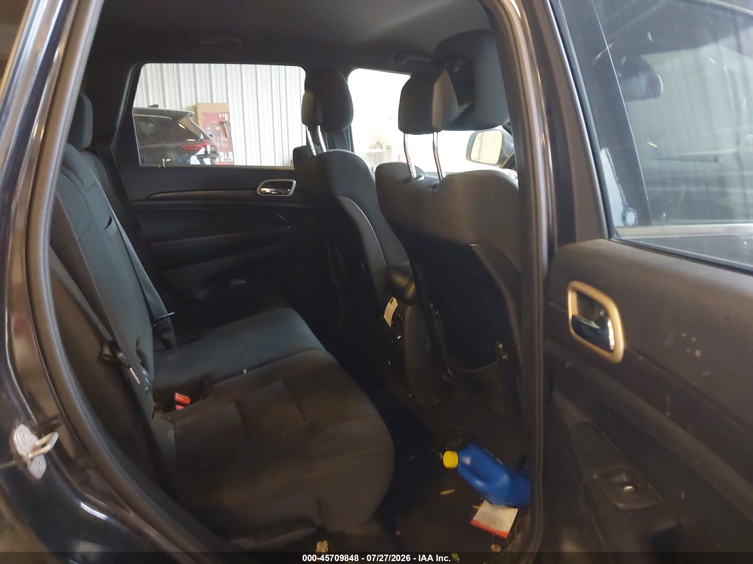 2014 Jeep Grand Cherokee Laredo Black vin: 1C4RJFAG1EC209028