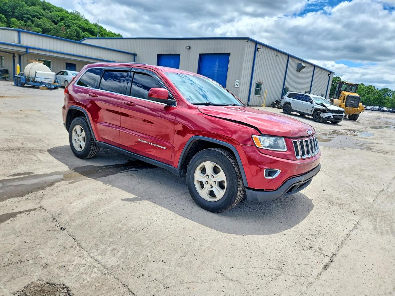 2014 Jeep Grand Cherokee Laredo Burgundy vin: 1C4RJFAG1EC326088
