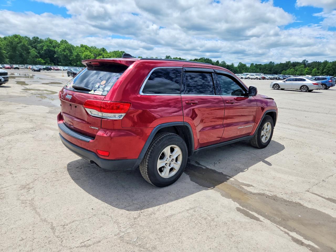2014 Jeep Grand Cherokee Laredo Burgundy vin: 1C4RJFAG1EC326088