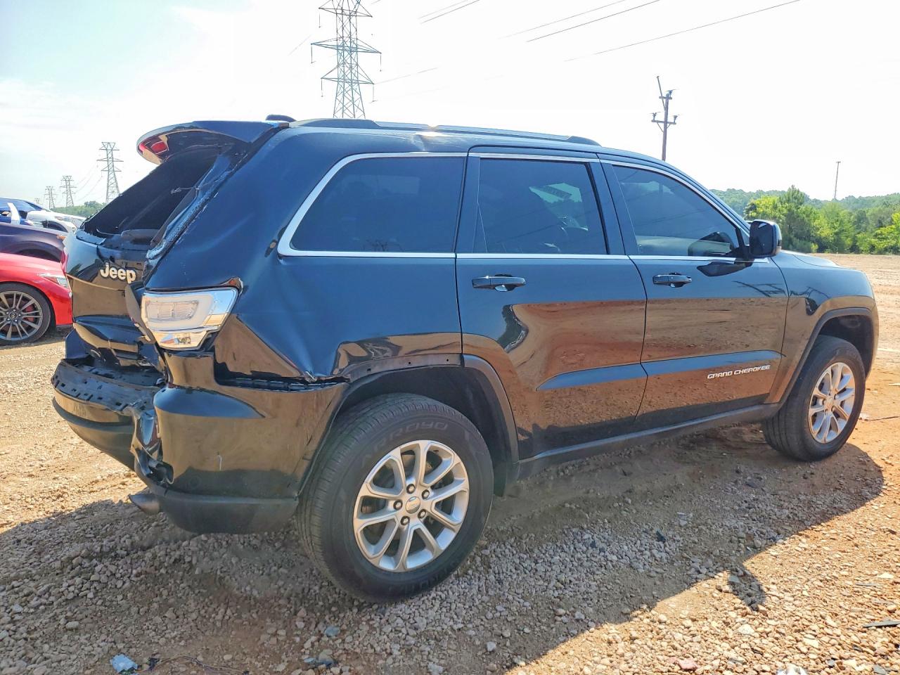 2014 Jeep Grand Cherokee Laredo Черный vin: 1C4RJFAG1EC352240