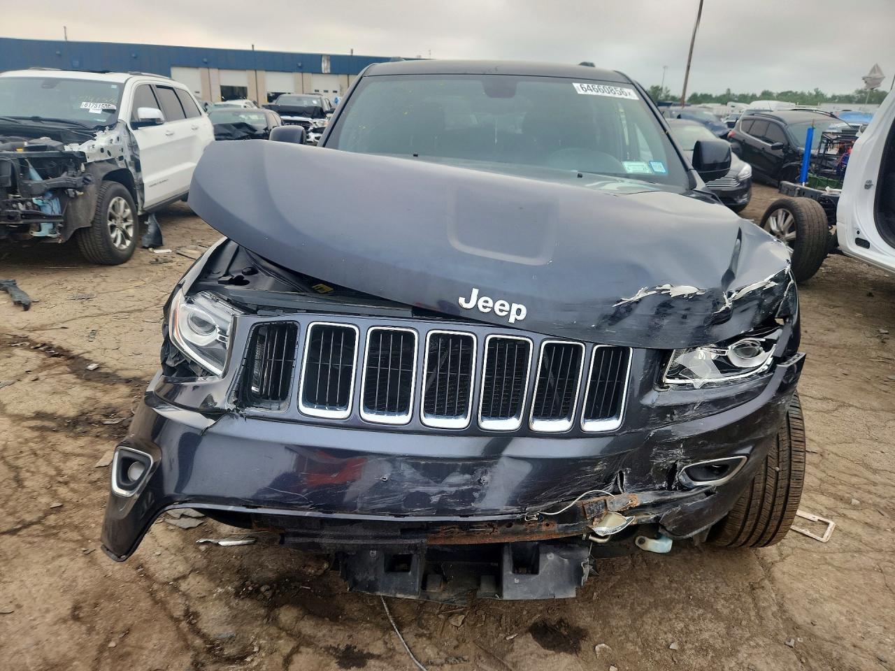 2014 Jeep Grand Cherokee Laredo Blue vin: 1C4RJFAG1EC371676
