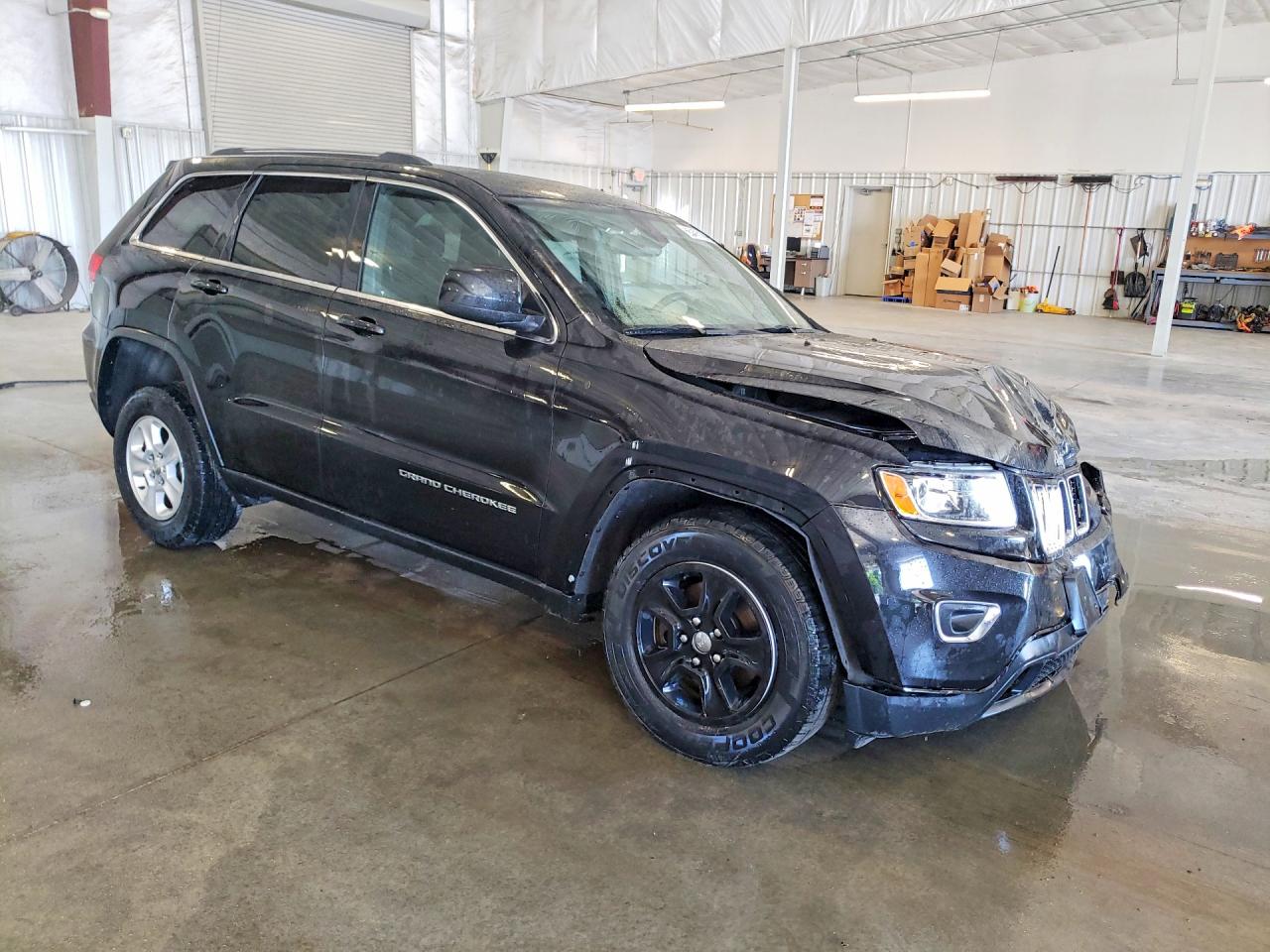2014 Jeep Grand Cherokee Laredo Black vin: 1C4RJFAG1EC372116