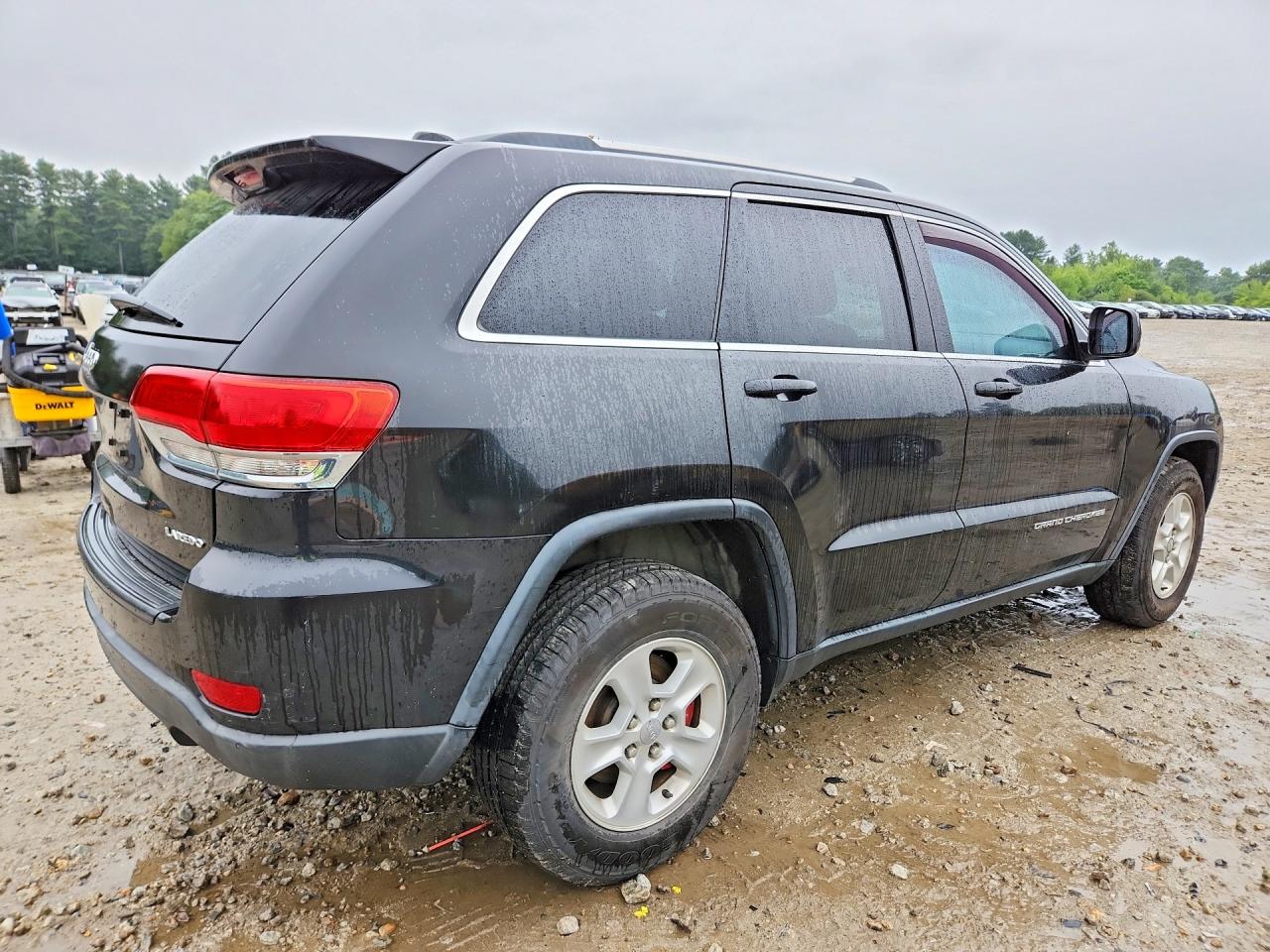 2014 Jeep Grand Cherokee Laredo Black vin: 1C4RJFAG1EC392365