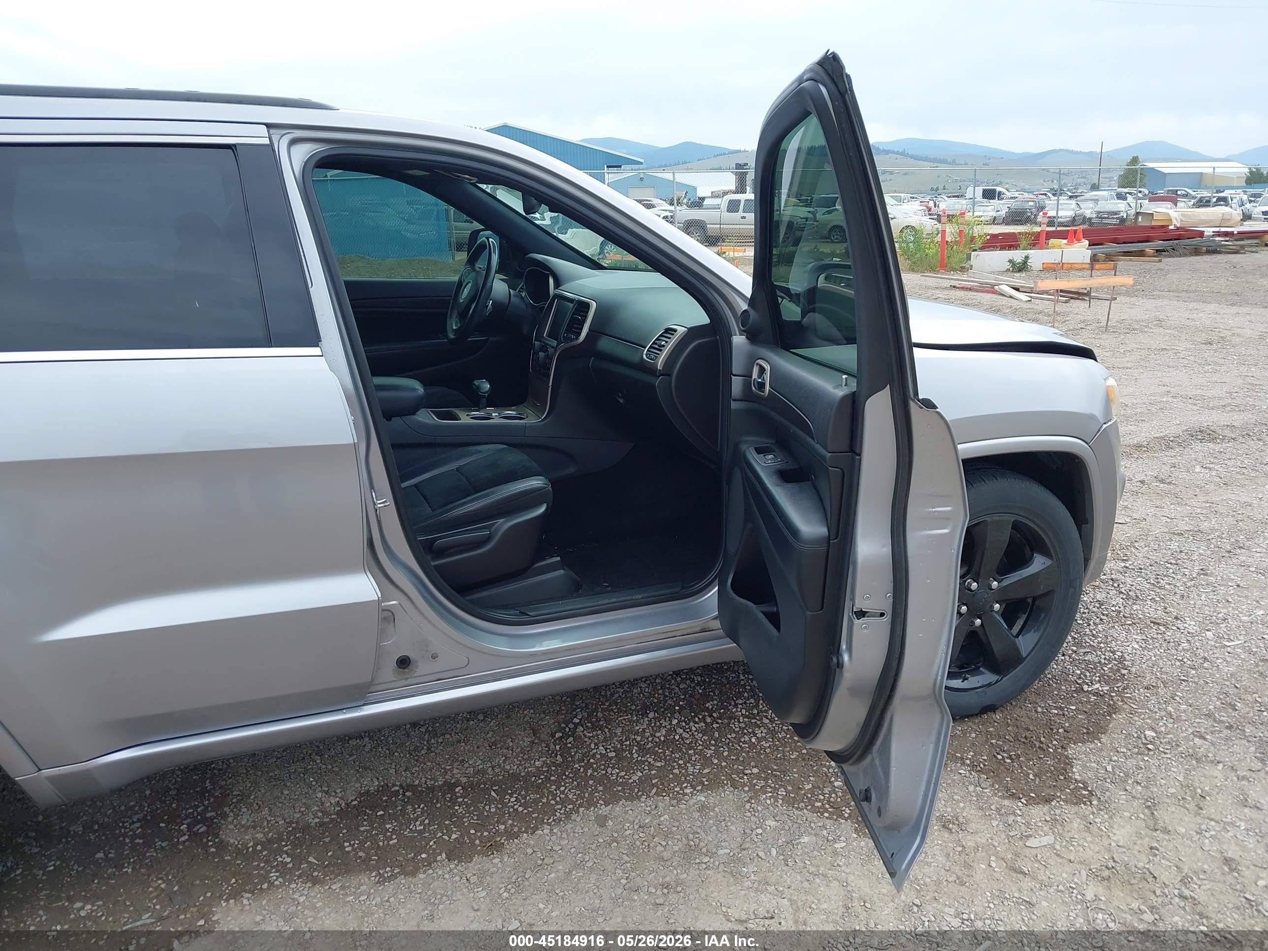 2014 Jeep Grand Cherokee Altitude Silver vin: 1C4RJFAG1EC478856