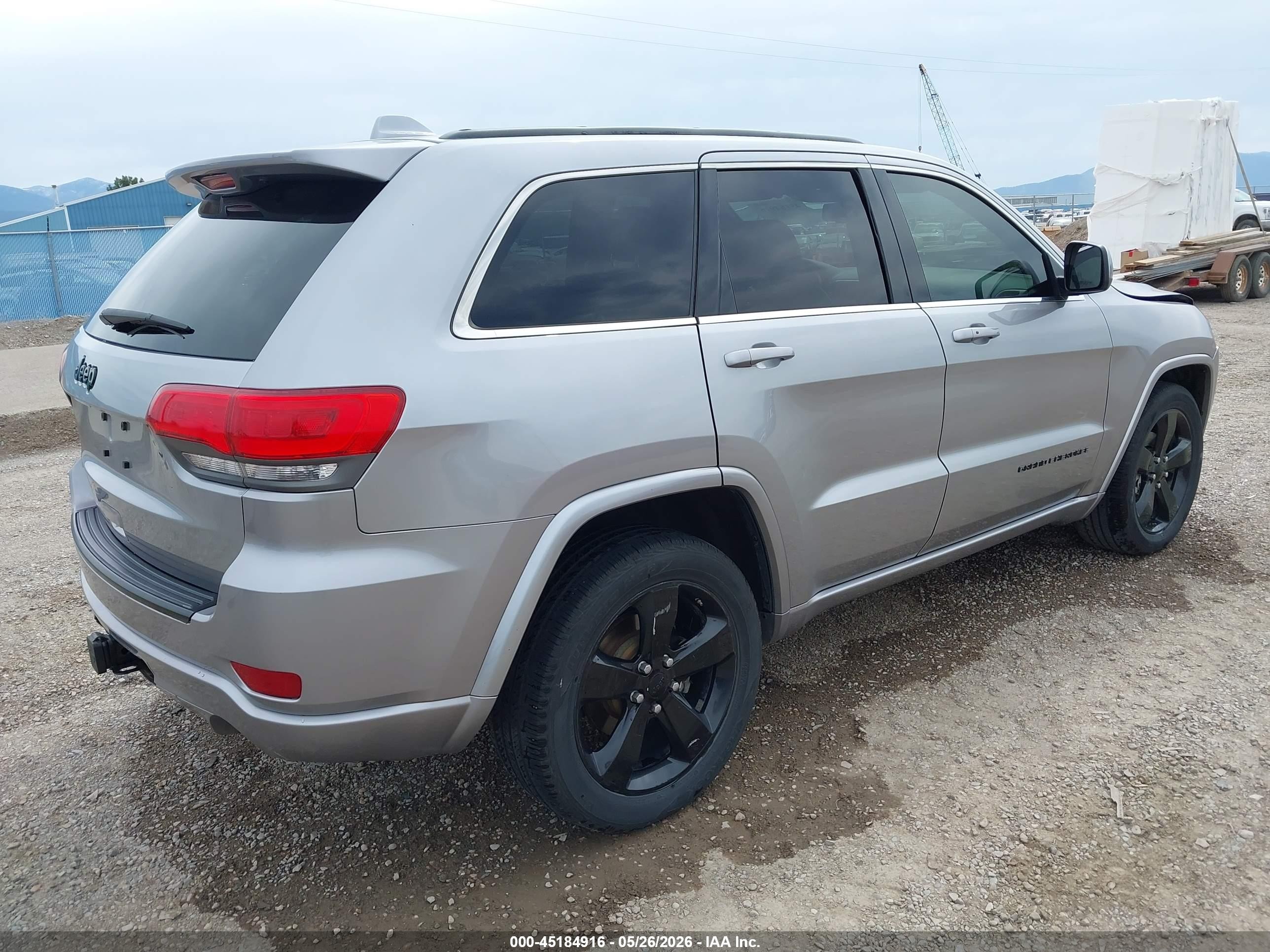 2014 Jeep Grand Cherokee Altitude Silver vin: 1C4RJFAG1EC478856