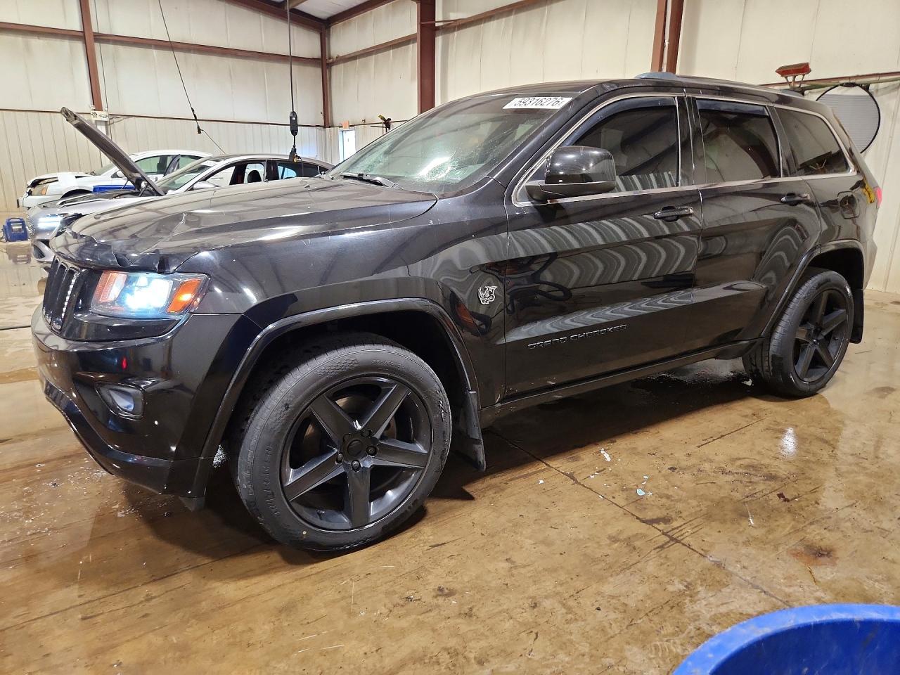 2014 Jeep Grand Cherokee Laredo Black vin: 1C4RJFAG1EC521088
