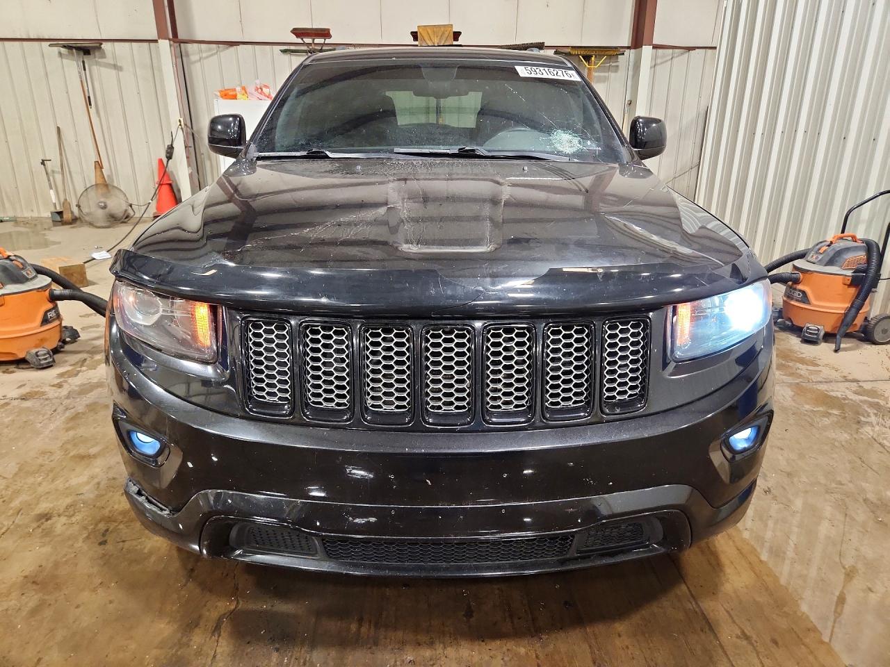 2014 Jeep Grand Cherokee Laredo Black vin: 1C4RJFAG1EC521088
