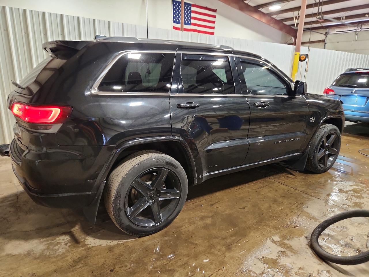2014 Jeep Grand Cherokee Laredo Black vin: 1C4RJFAG1EC521088