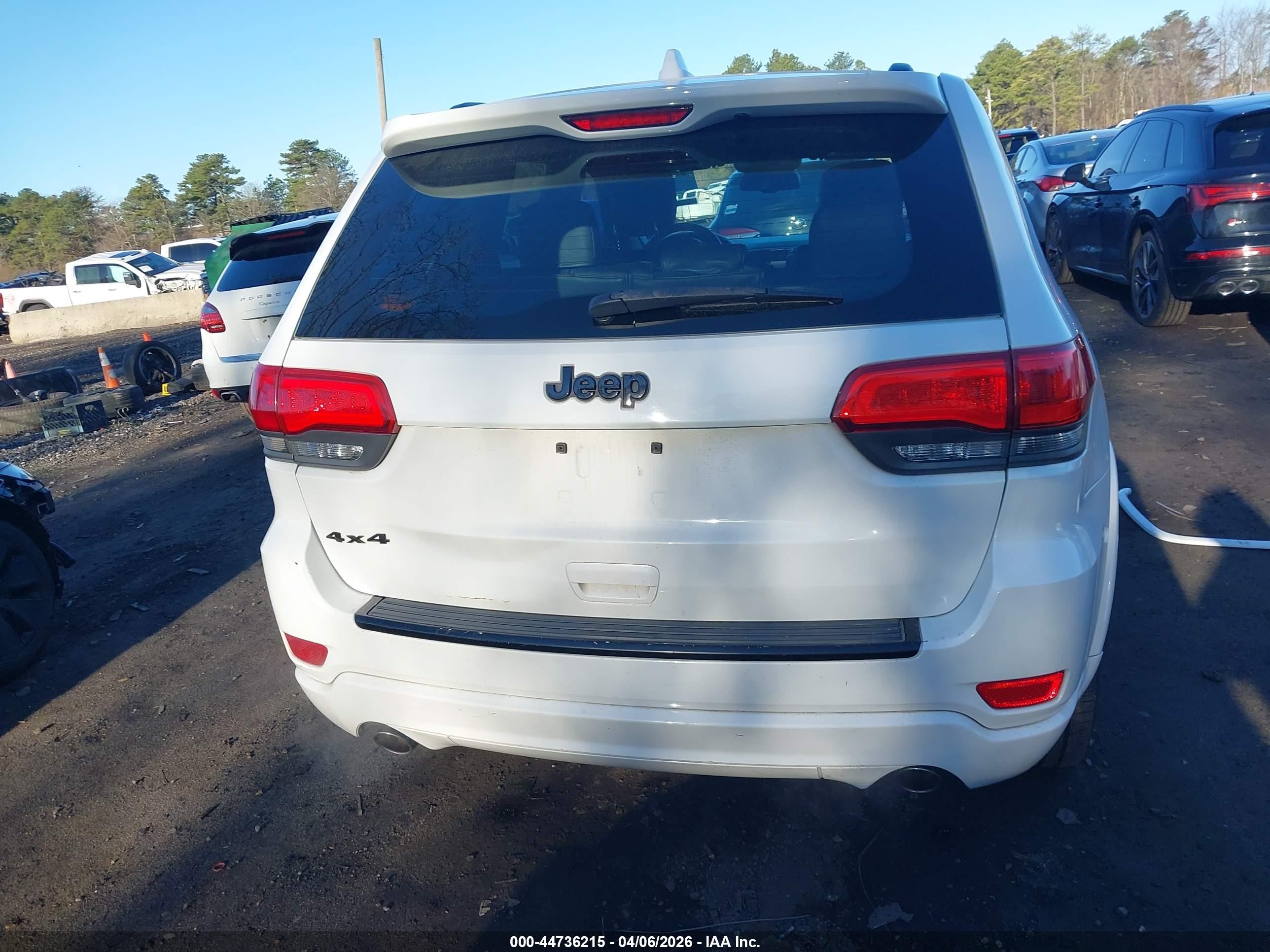 2014 Jeep Grand Cherokee Altitude White vin: 1C4RJFAG1EC527327