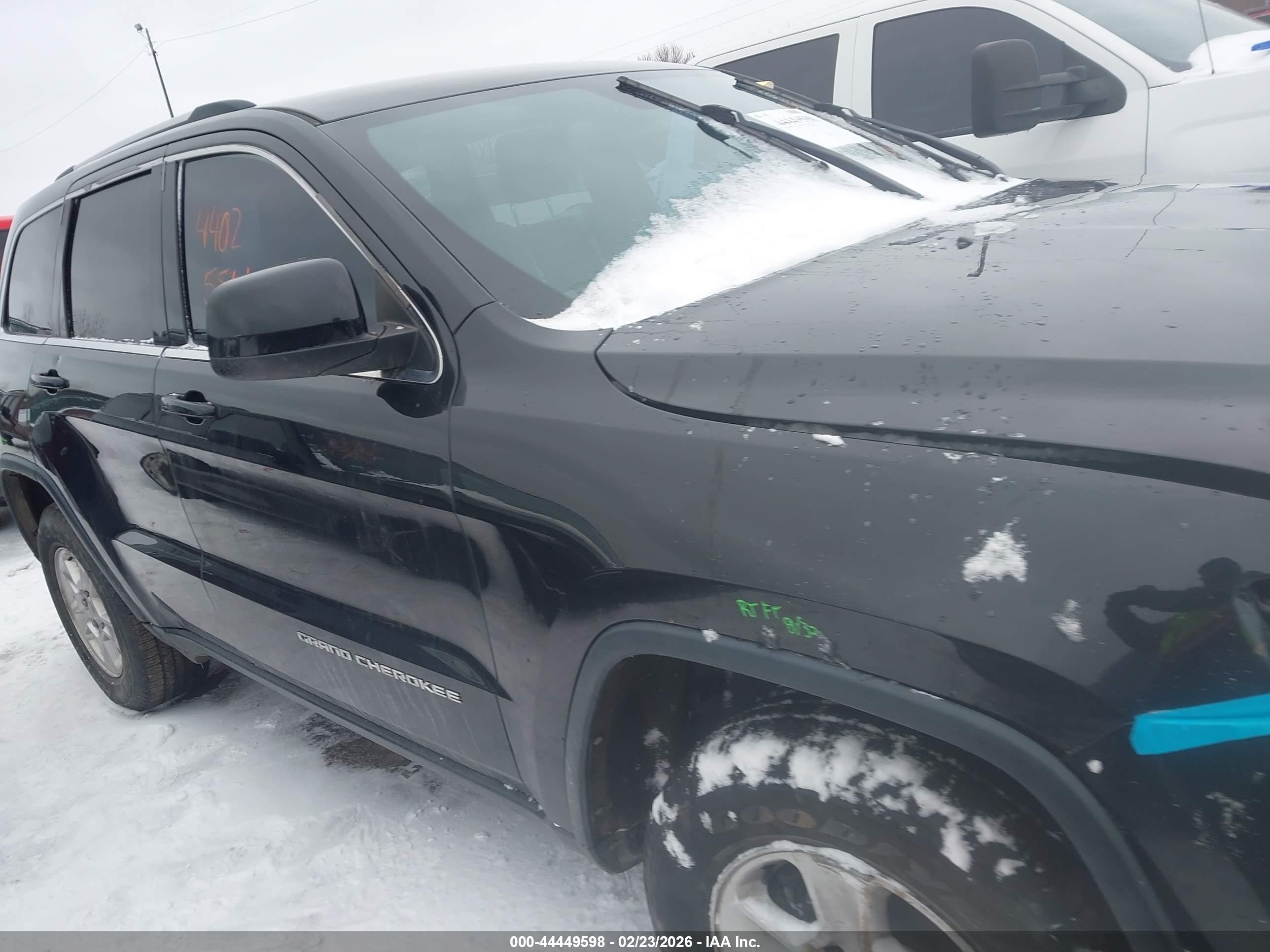 2015 Jeep Grand Cherokee Laredo Black vin: 1C4RJFAG1FC129469