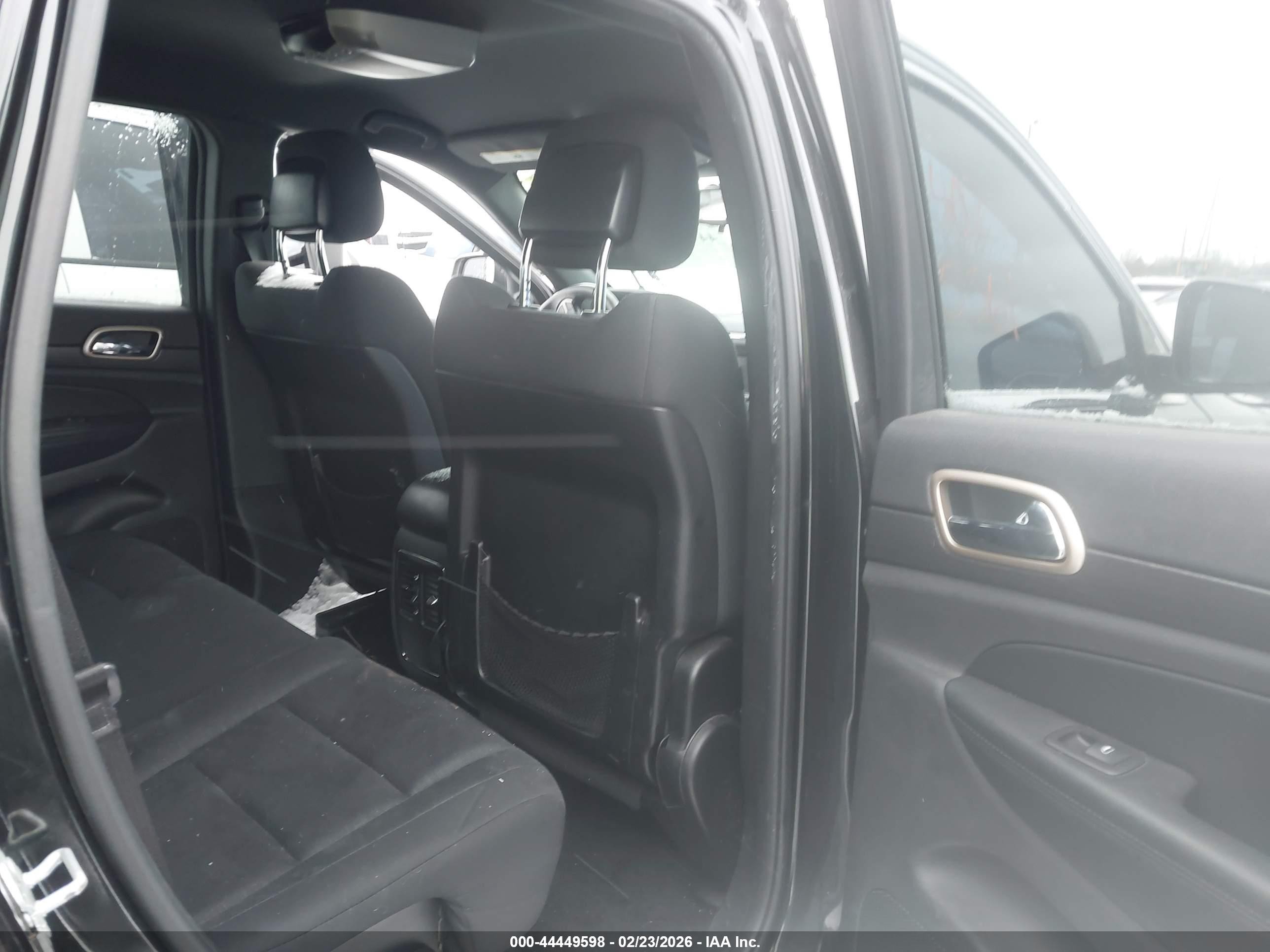 2015 Jeep Grand Cherokee Laredo Black vin: 1C4RJFAG1FC129469