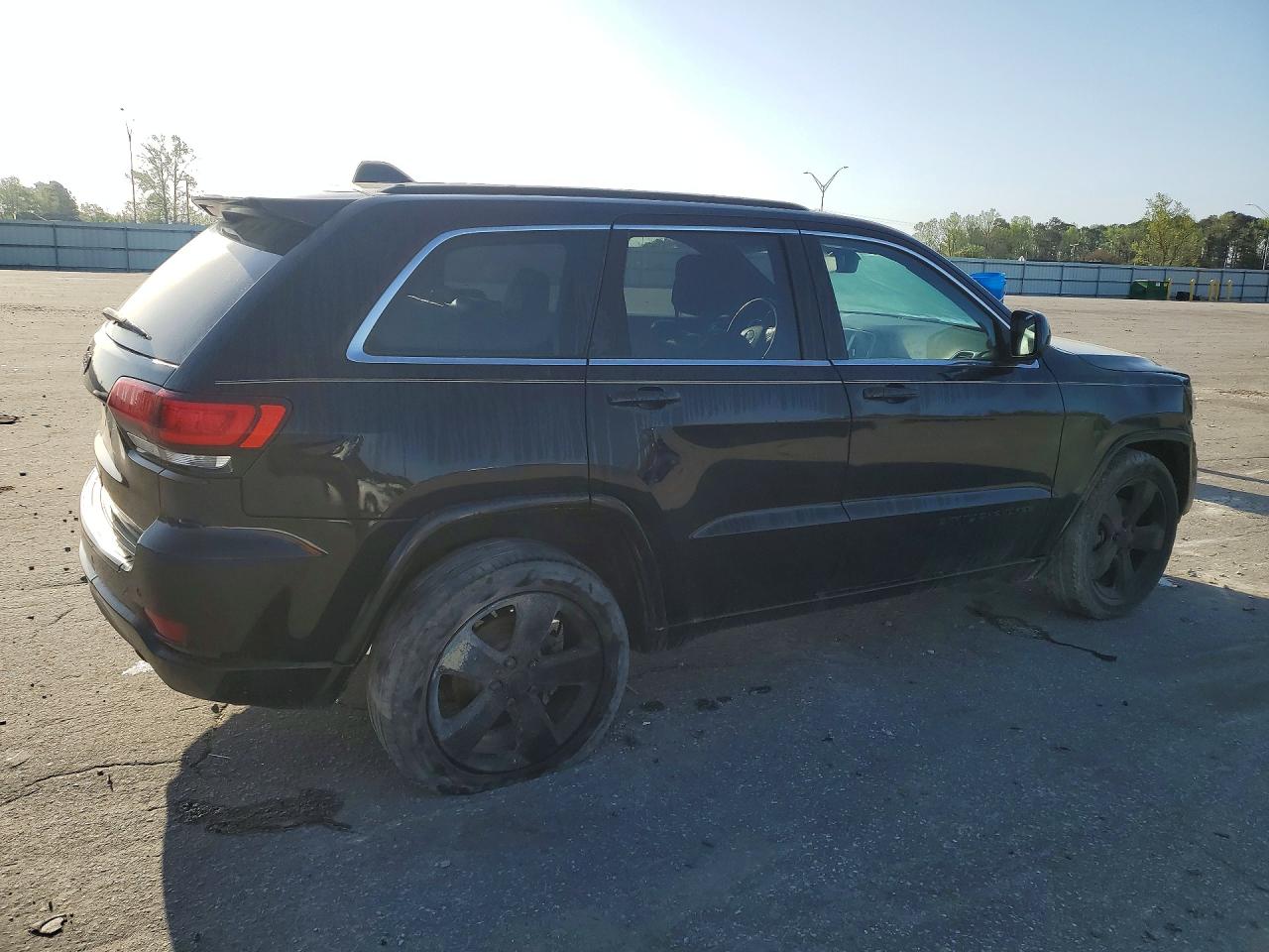2015 Jeep Grand Cherokee Laredo Black vin: 1C4RJFAG1FC129911