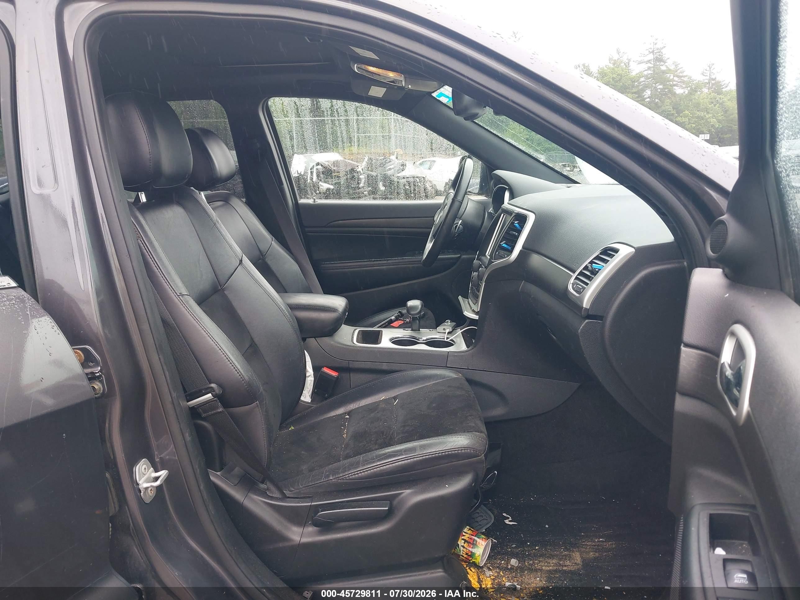 2015 Jeep Grand Cherokee Altitude Gray vin: 1C4RJFAG1FC150256