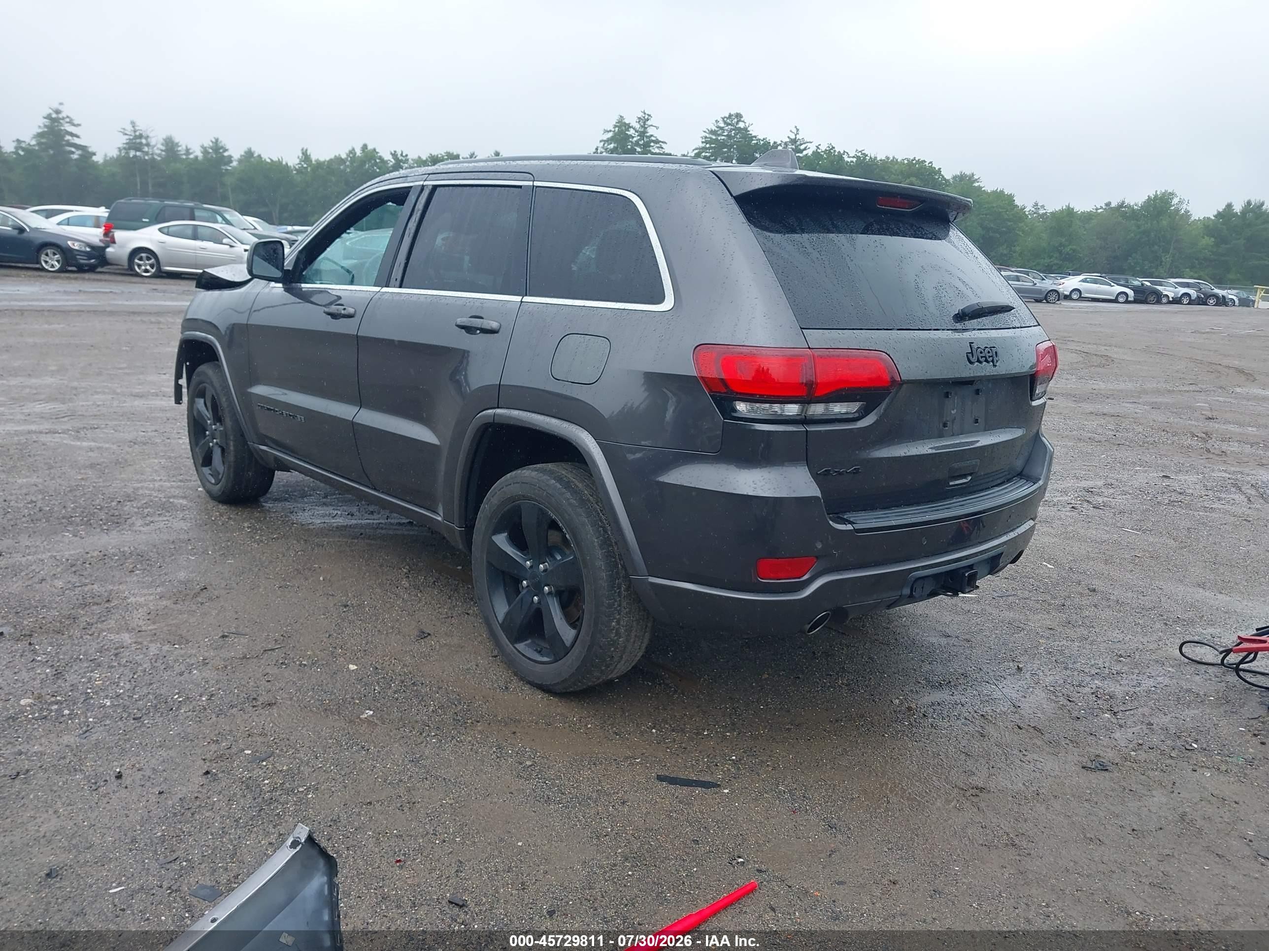 2015 Jeep Grand Cherokee Altitude Gray vin: 1C4RJFAG1FC150256