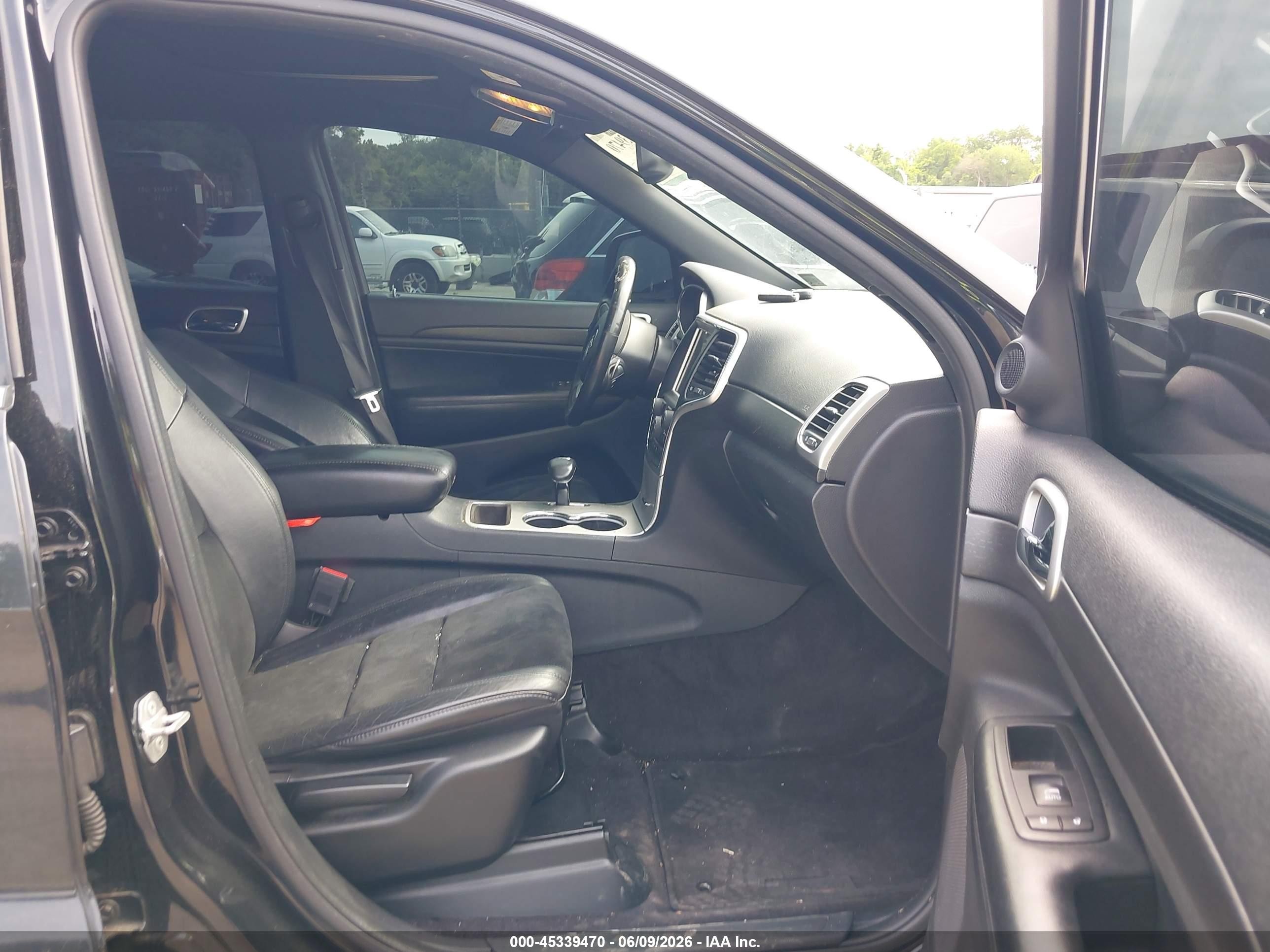 2015 Jeep Grand Cherokee Altitude Black vin: 1C4RJFAG1FC211072