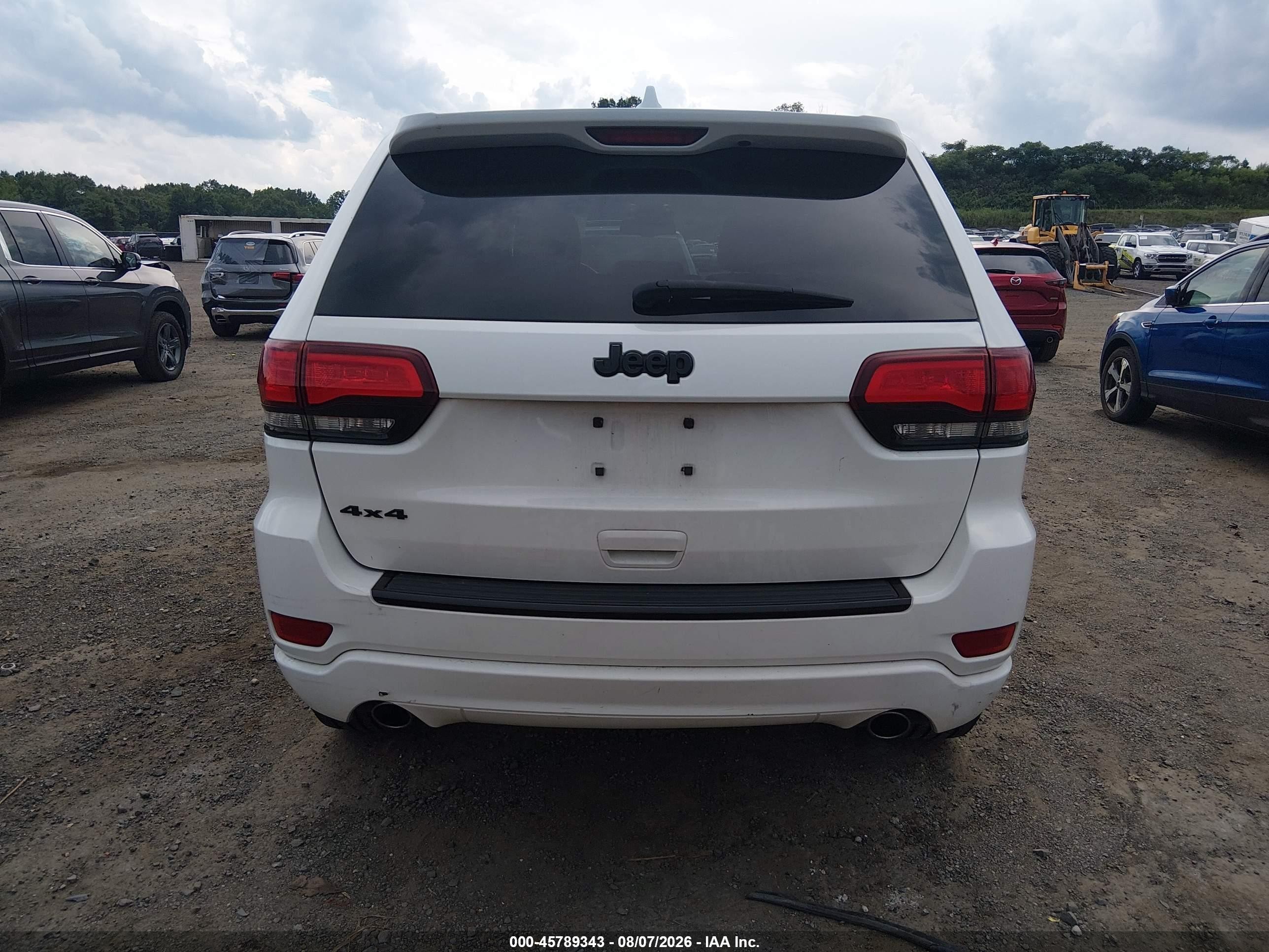 2015 Jeep Grand Cherokee Altitude White vin: 1C4RJFAG1FC226333