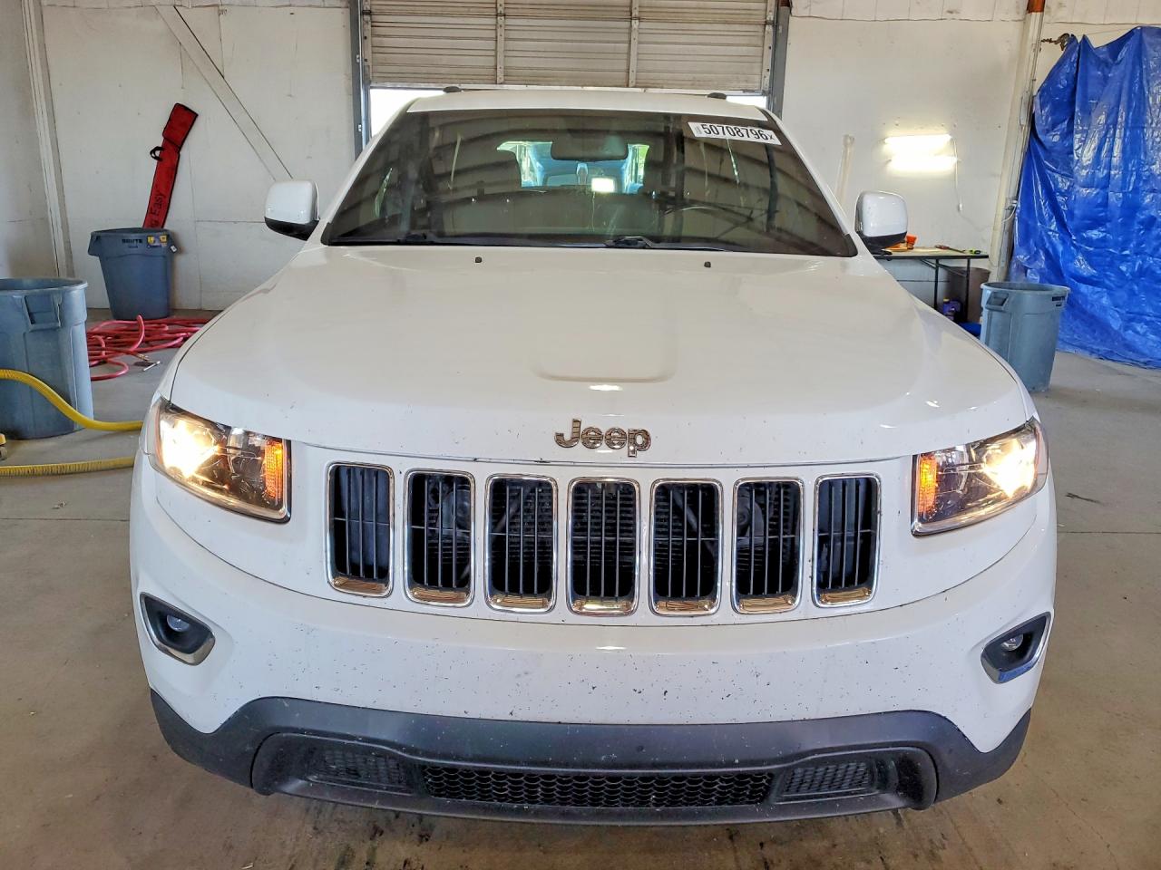 2015 Jeep Grand Cherokee Laredo White vin: 1C4RJFAG1FC227305