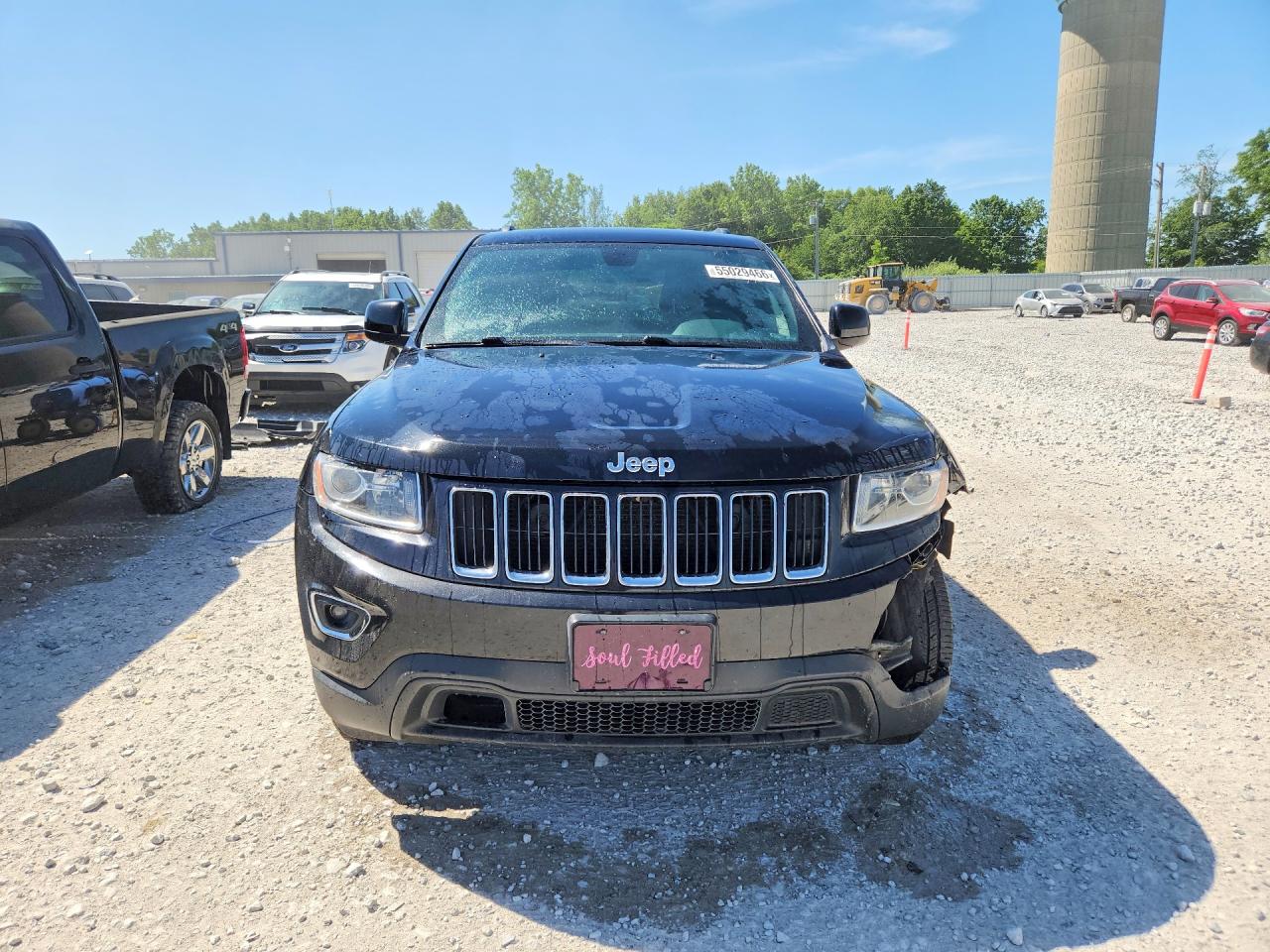 2015 Jeep Grand Cherokee Laredo Black vin: 1C4RJFAG1FC234996