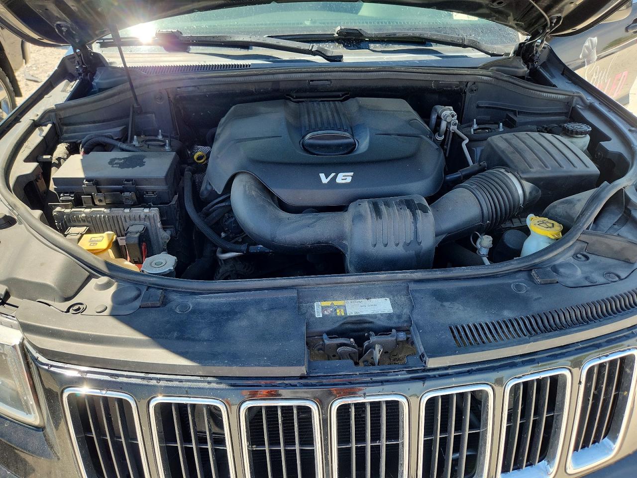 2015 Jeep Grand Cherokee Laredo Black vin: 1C4RJFAG1FC234996