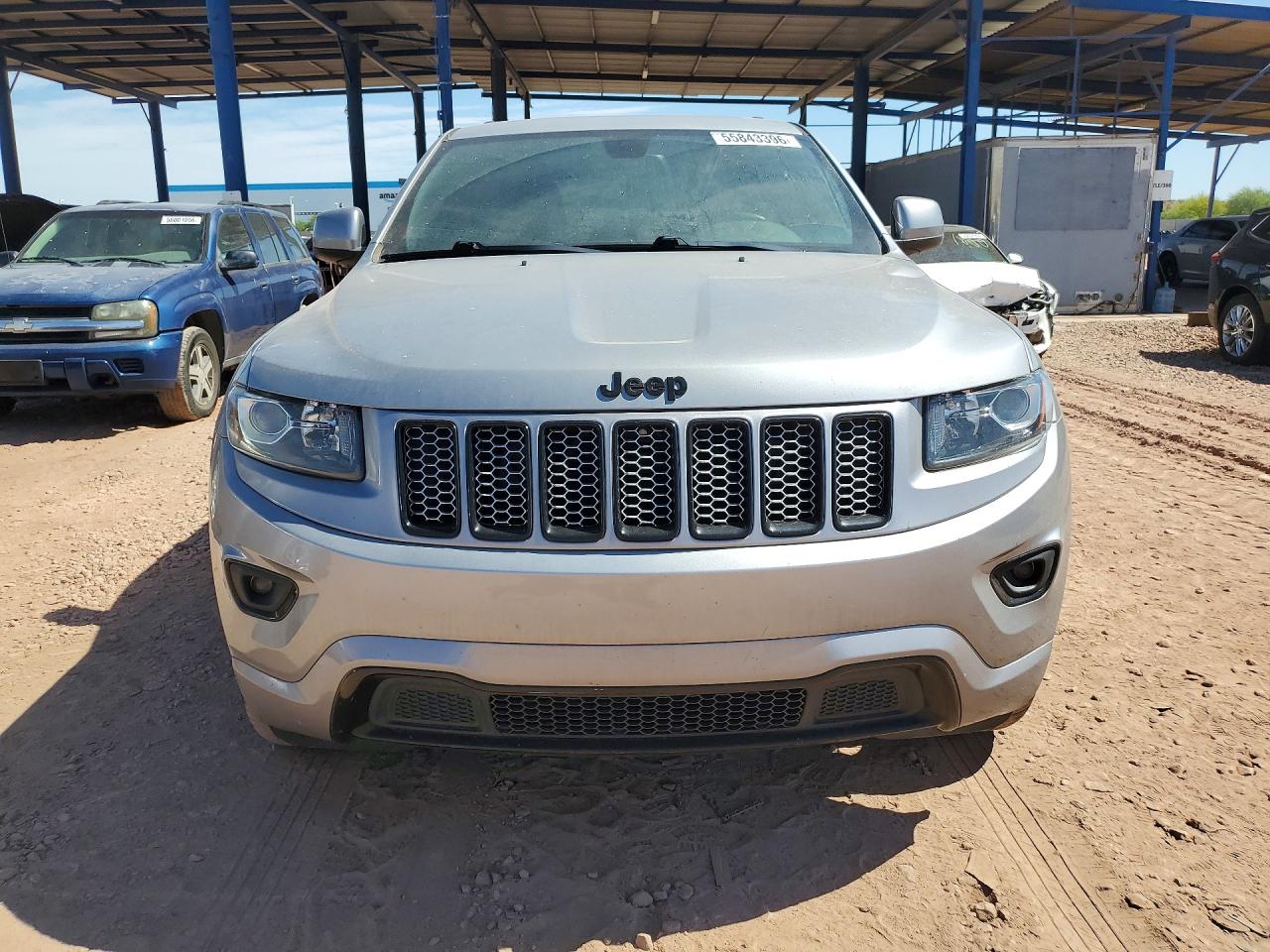 2015 Jeep Grand Cherokee Laredo Серебряный vin: 1C4RJFAG1FC637084
