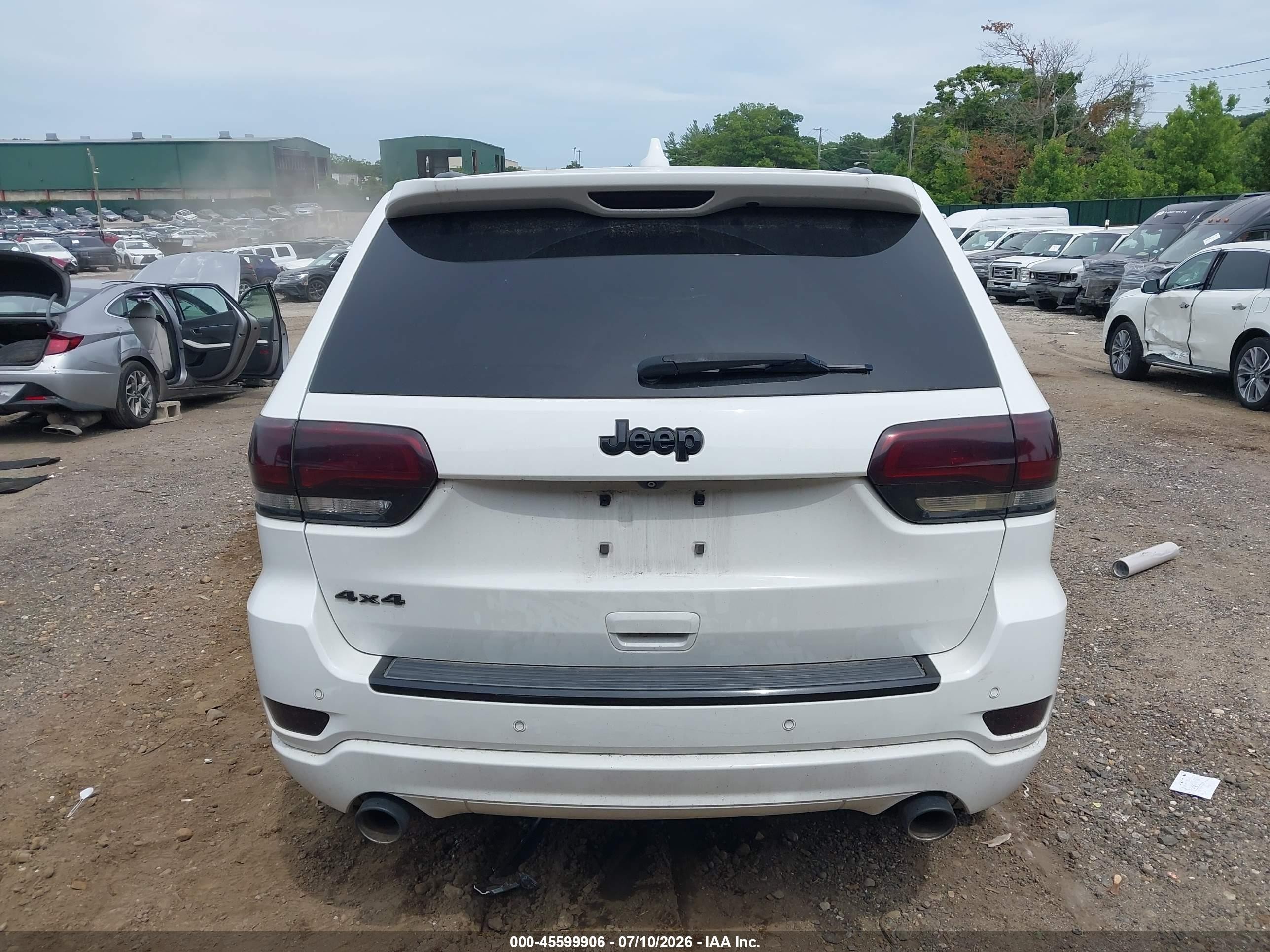 2015 Jeep Grand Cherokee Altitude White vin: 1C4RJFAG1FC674572
