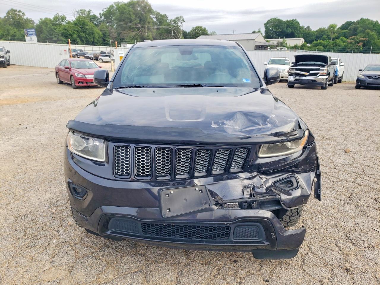 2015 Jeep Grand Cherokee Laredo Gray vin: 1C4RJFAG1FC682204