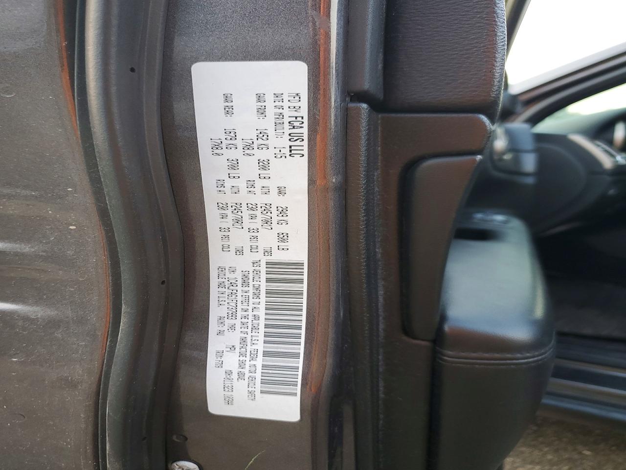 2015 Jeep Grand Cherokee Laredo Charcoal vin: 1C4RJFAG1FC737993