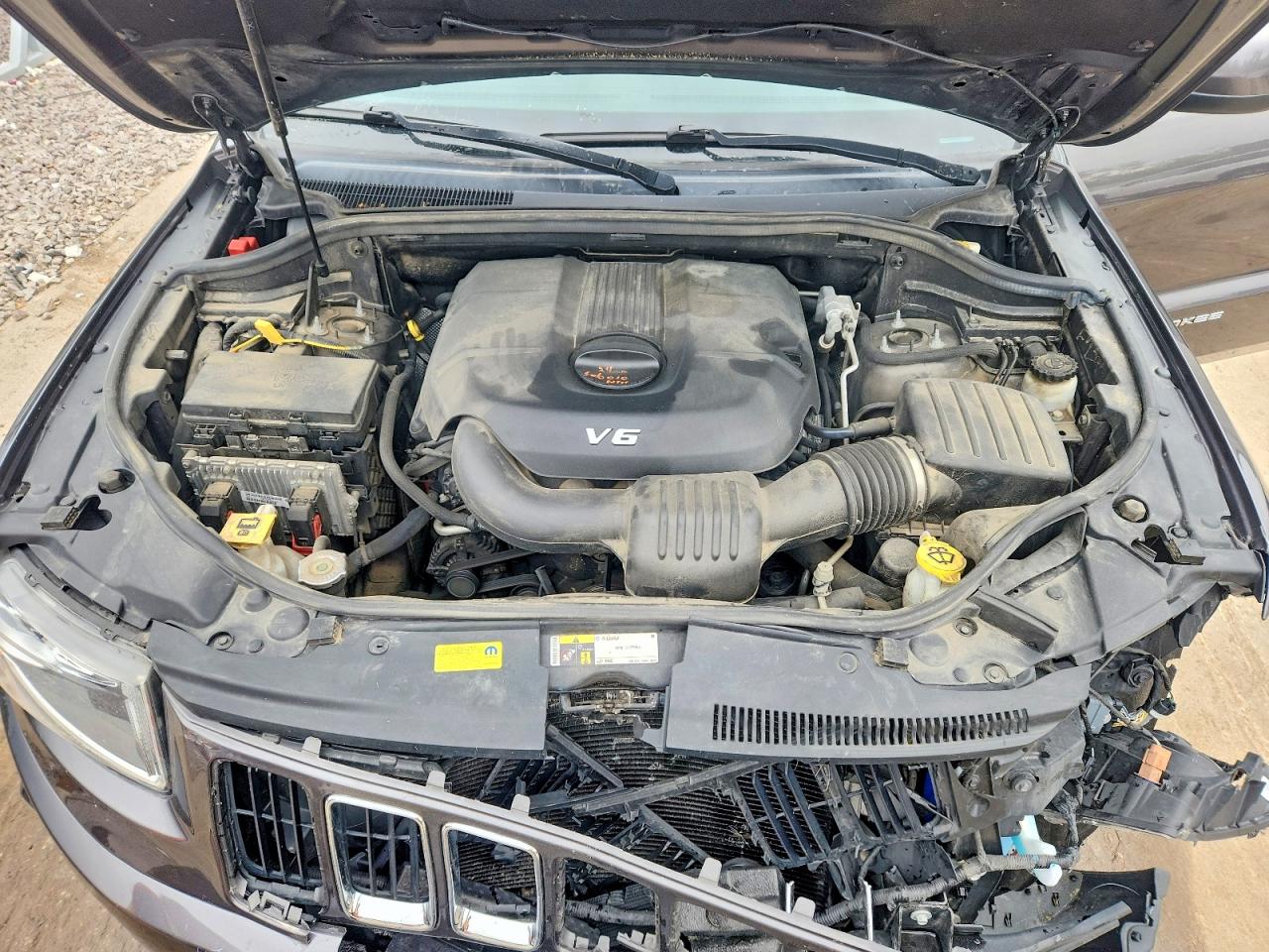 2015 Jeep Grand Cherokee Laredo Серый vin: 1C4RJFAG1FC845093