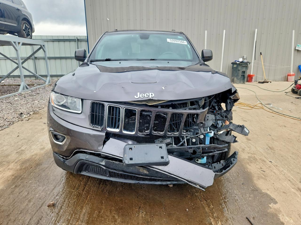 2015 Jeep Grand Cherokee Laredo Серый vin: 1C4RJFAG1FC845093