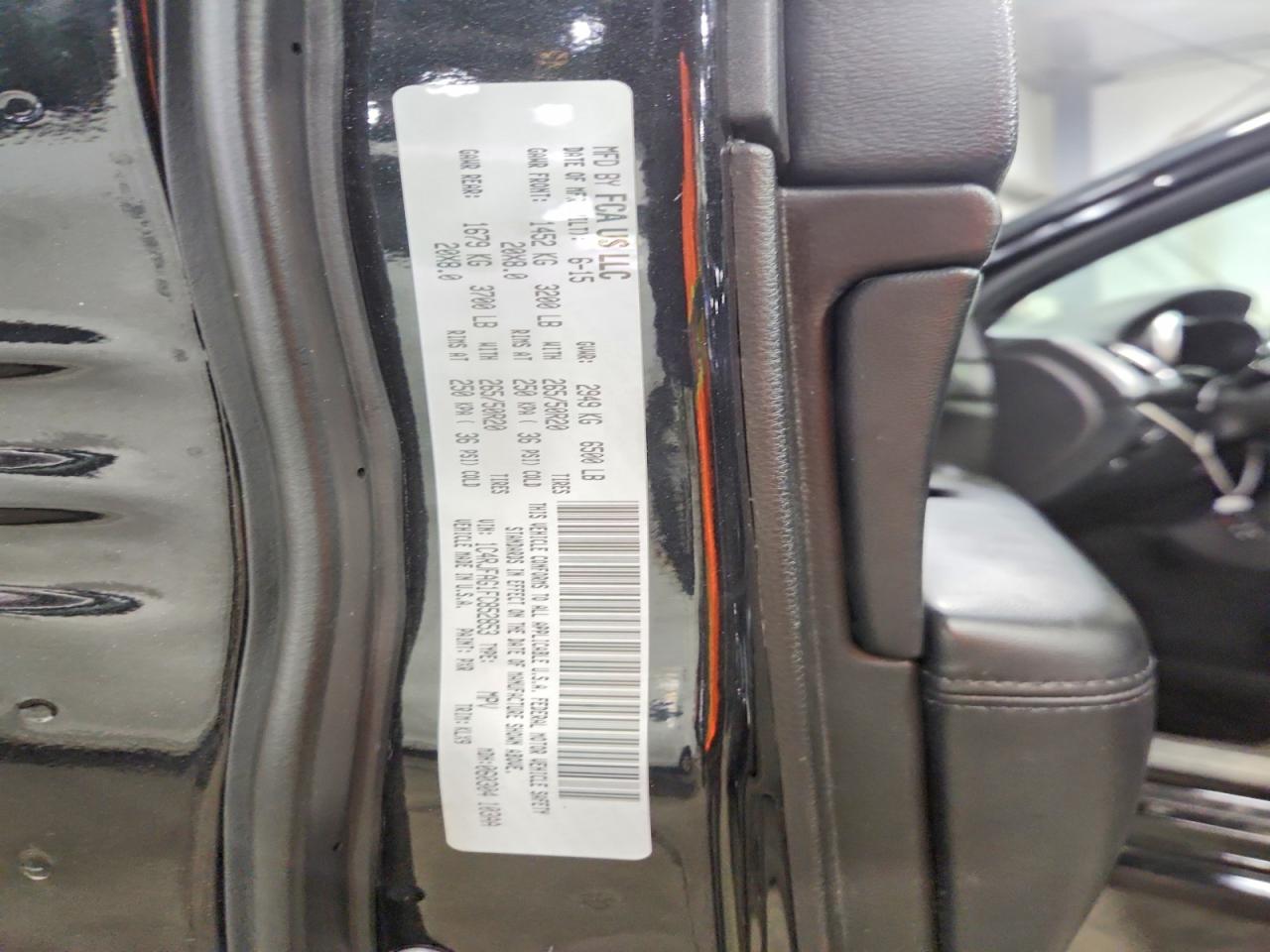 2015 Jeep Grand Cherokee Laredo Black vin: 1C4RJFAG1FC852853