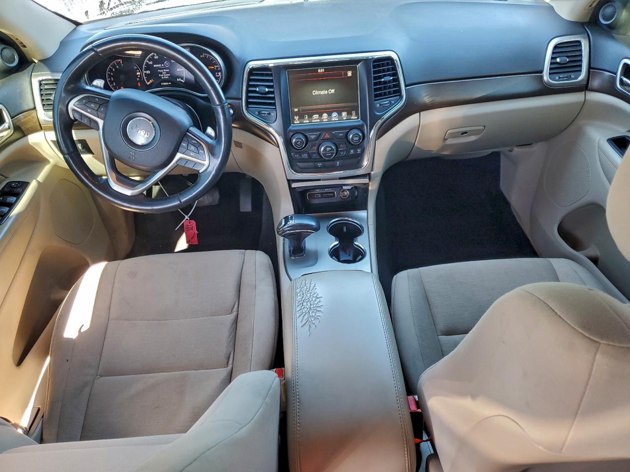 2015 Jeep Grand Cherokee Laredo Черный vin: 1C4RJFAG1FC871175