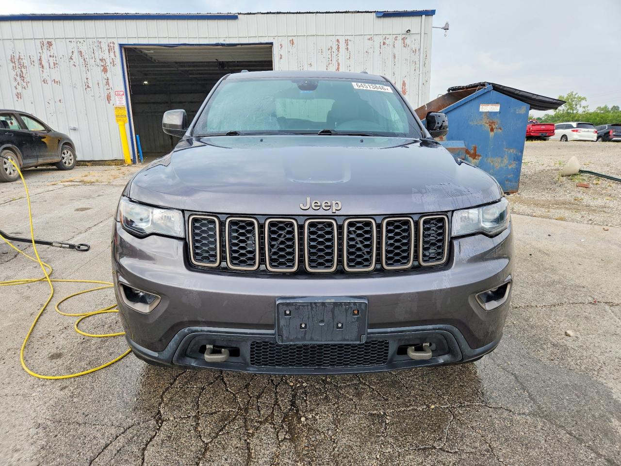 2016 Jeep Grand Cherokee Laredo Gray vin: 1C4RJFAG1GC463664