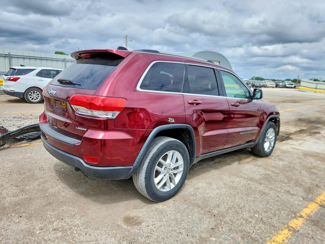 2017 Jeep Grand Cherokee Laredo Burgundy vin: 1C4RJFAG1HC706102