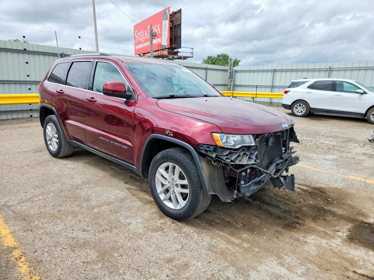 2017 Jeep Grand Cherokee Laredo Burgundy vin: 1C4RJFAG1HC706102