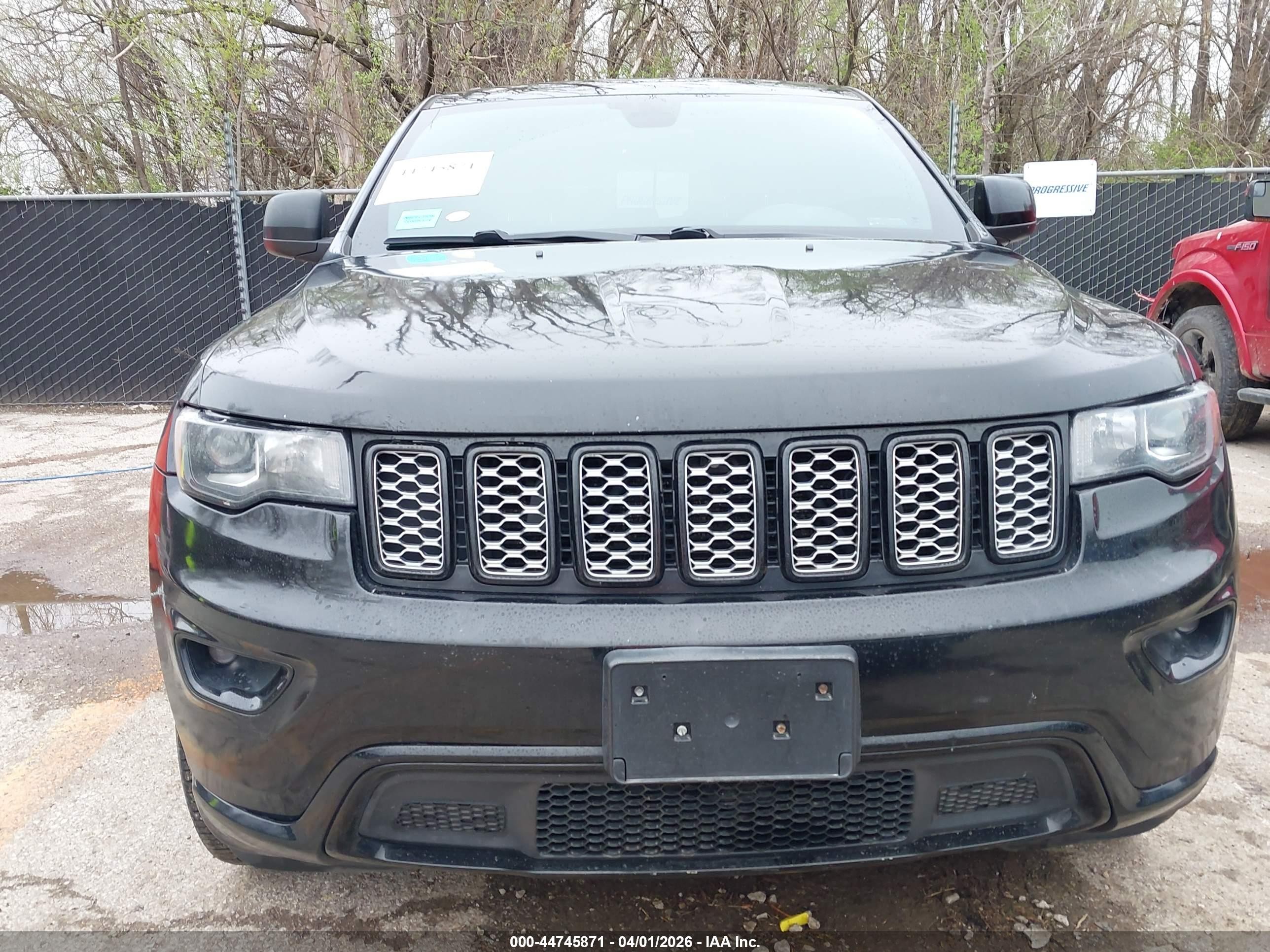 2017 Jeep Grand Cherokee Altitude 4x4 Black vin: 1C4RJFAG1HC751721