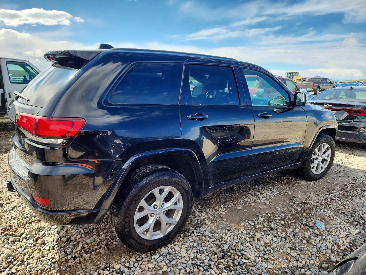 2017 Jeep Grand Cherokee Laredo Black vin: 1C4RJFAG1HC763173