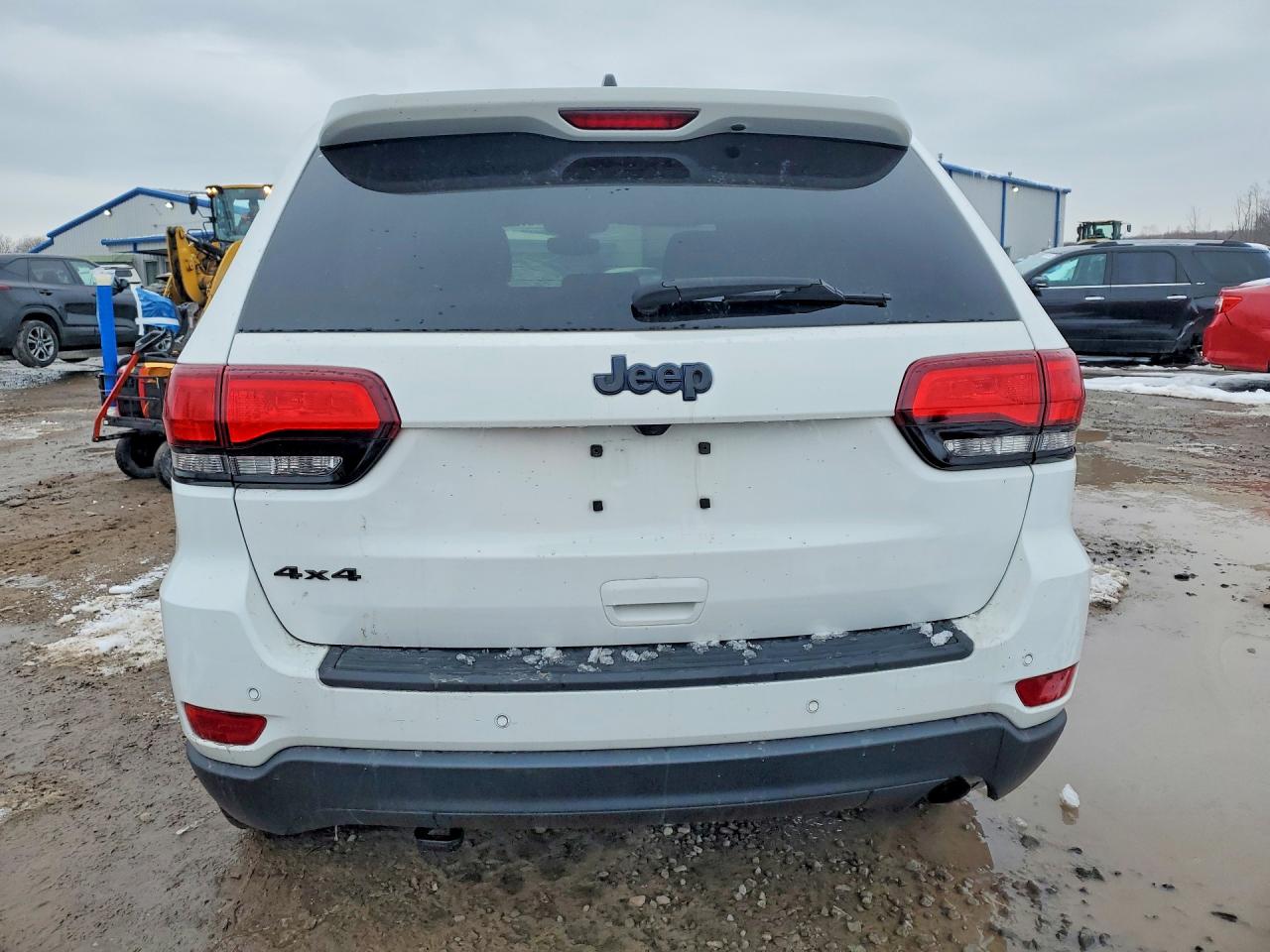 2019 Jeep Grand Cherokee Laredo White vin: 1C4RJFAG1KC547265