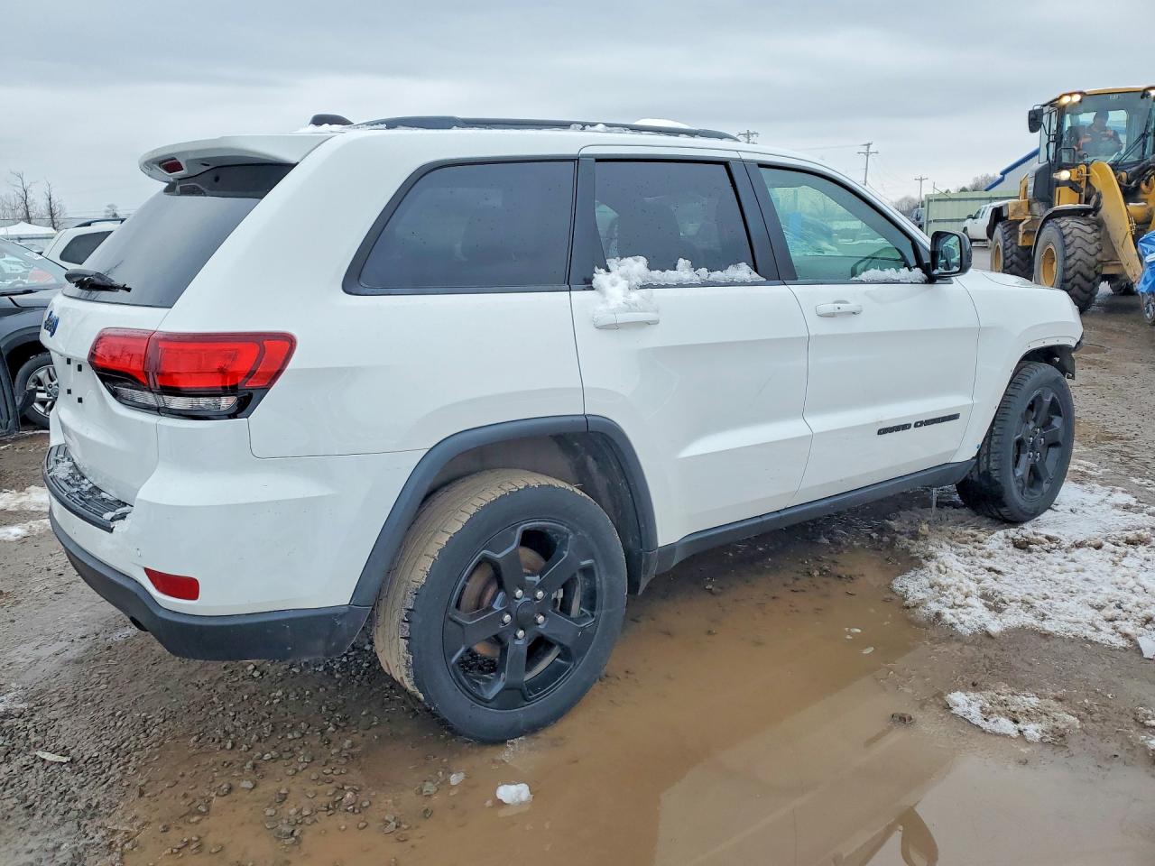 2019 Jeep Grand Cherokee Laredo White vin: 1C4RJFAG1KC547265