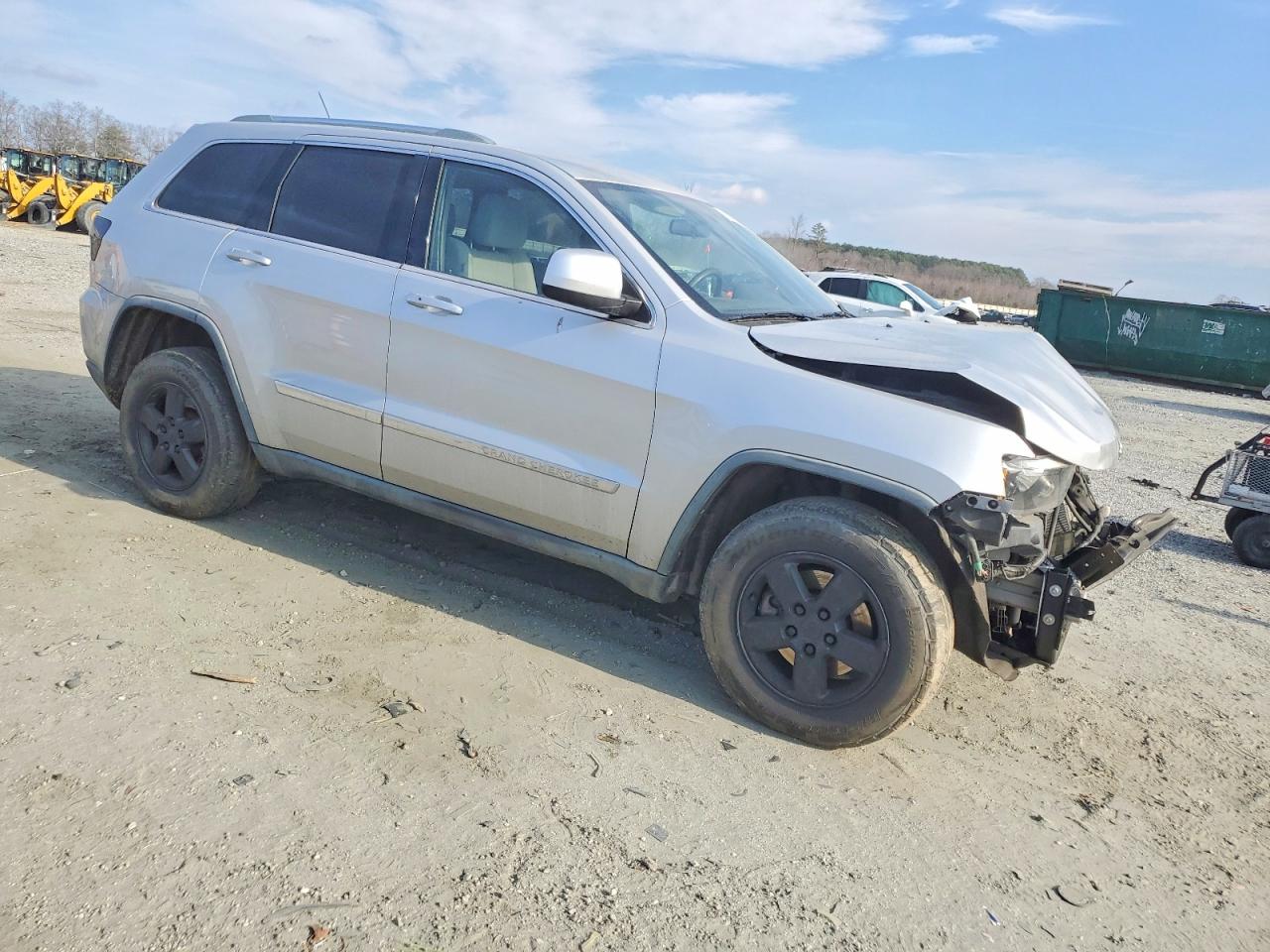 2012 Jeep Grand Cherokee Laredo Серебряный vin: 1C4RJFAG2CC148740