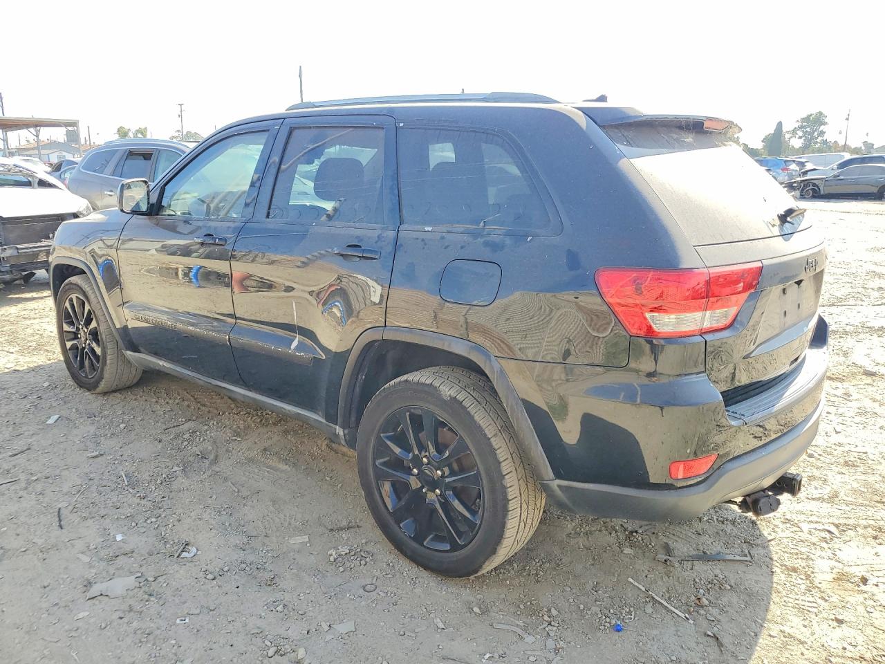2012 Jeep Grand Cherokee Laredo Black vin: 1C4RJFAG2CC149063