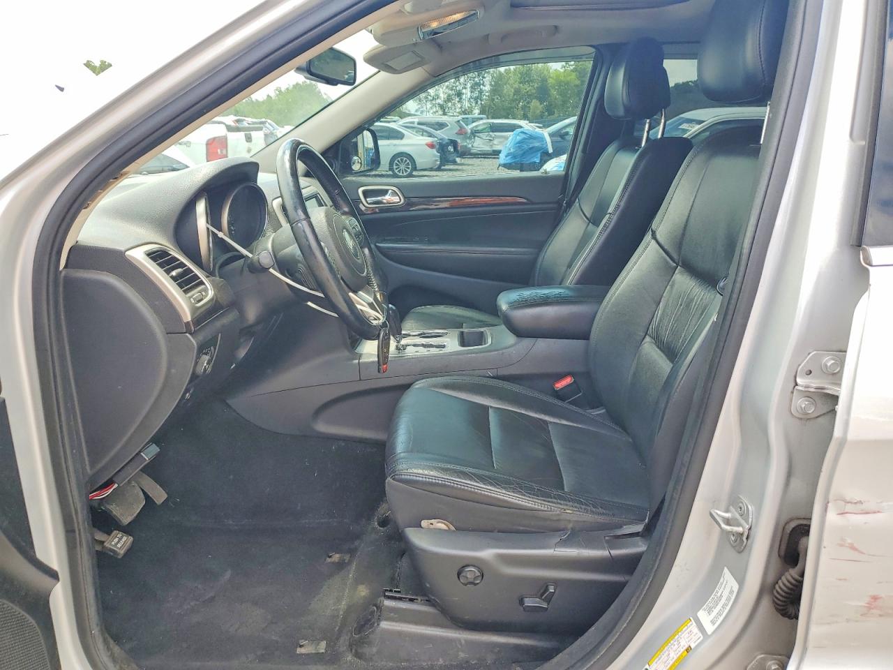 2012 Jeep Grand Cherokee Laredo Silver vin: 1C4RJFAG2CC149855