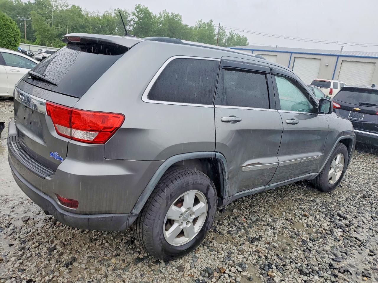 2012 Jeep Grand Cherokee Laredo Gray vin: 1C4RJFAG2CC163853