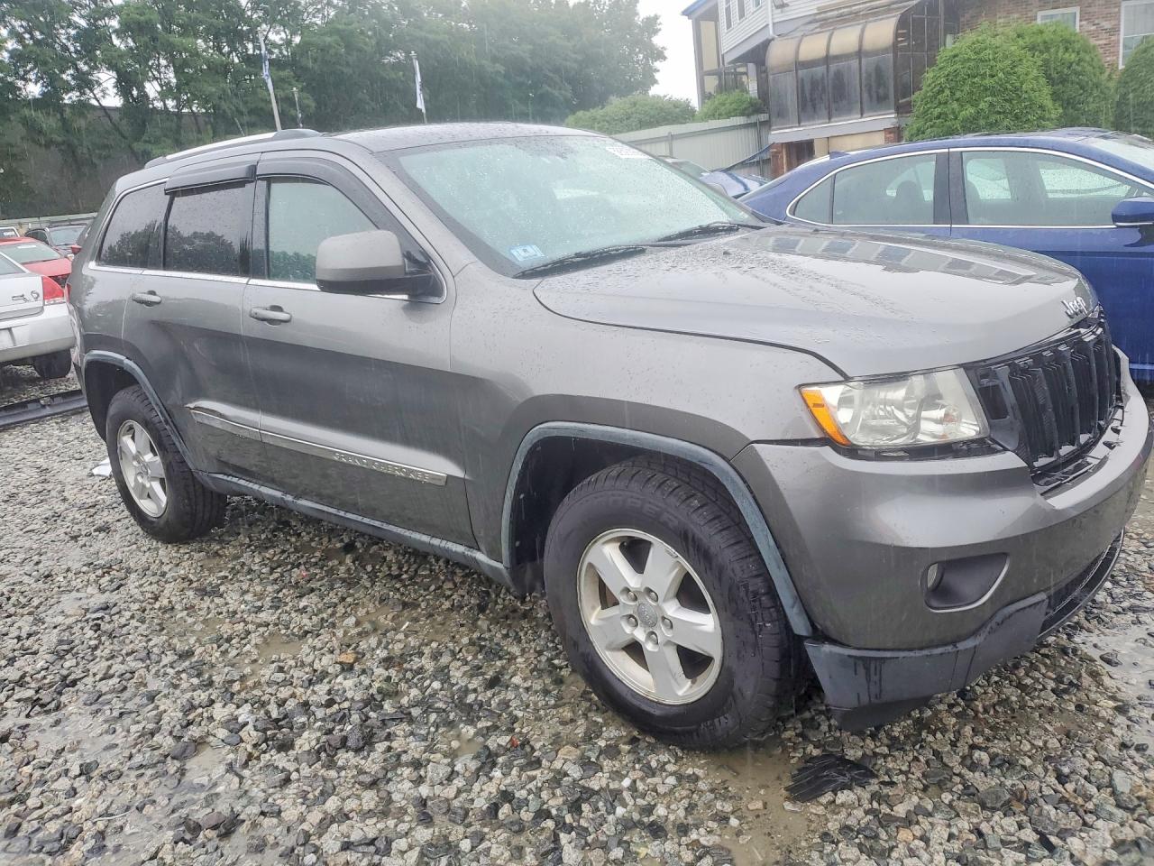 2012 Jeep Grand Cherokee Laredo Gray vin: 1C4RJFAG2CC163853