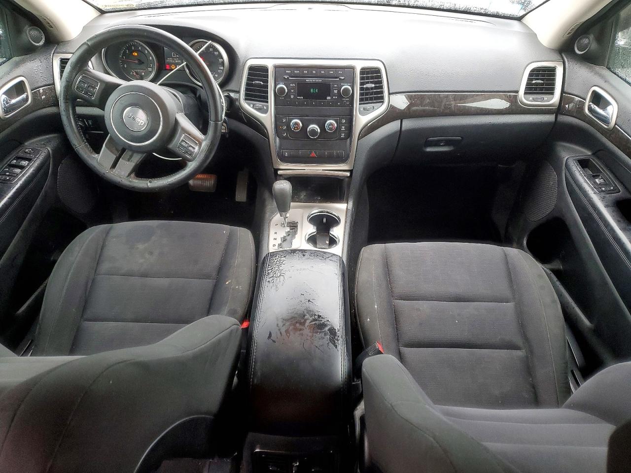 2012 Jeep Grand Cherokee Laredo Gray vin: 1C4RJFAG2CC163853