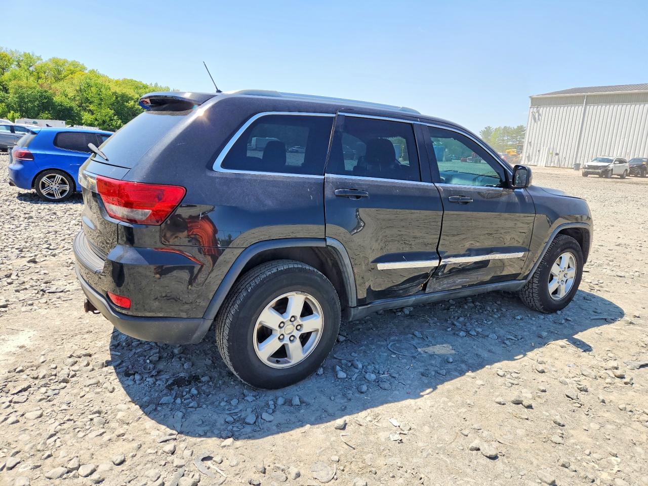 2012 Jeep Grand Cherokee Laredo Черный vin: 1C4RJFAG2CC170897