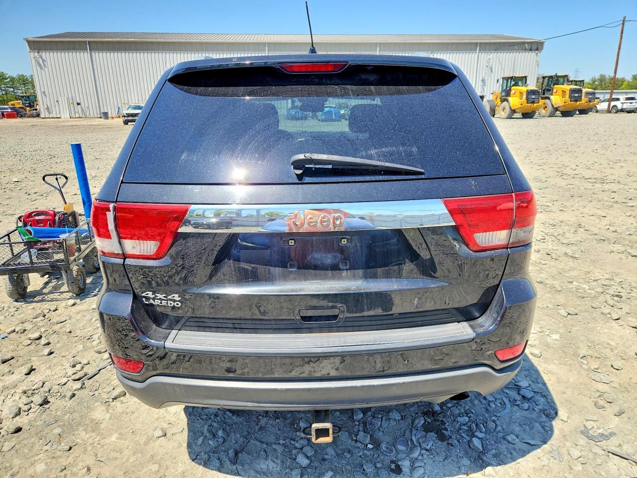 2012 Jeep Grand Cherokee Laredo Черный vin: 1C4RJFAG2CC170897